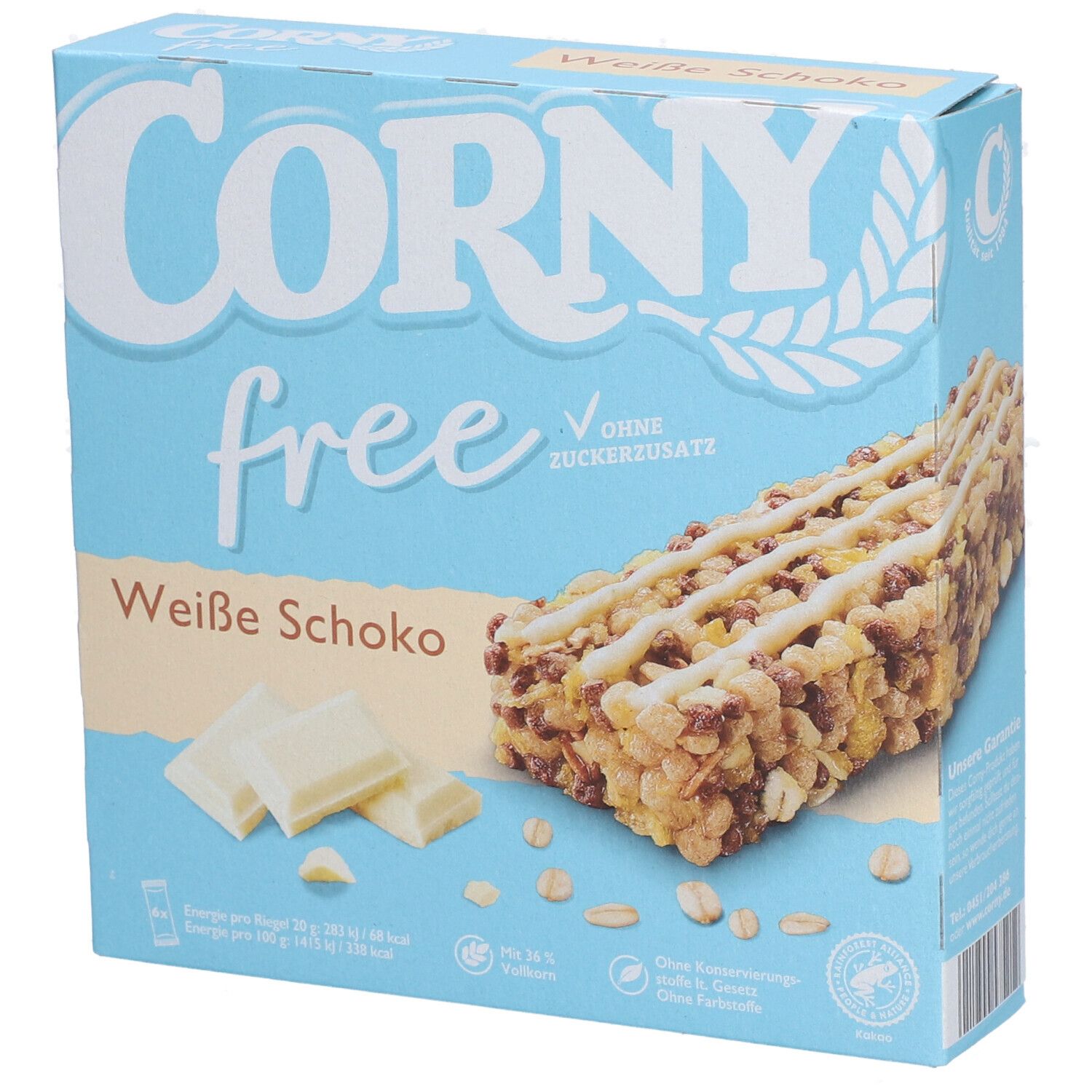 CORNY free Weiße Schoko