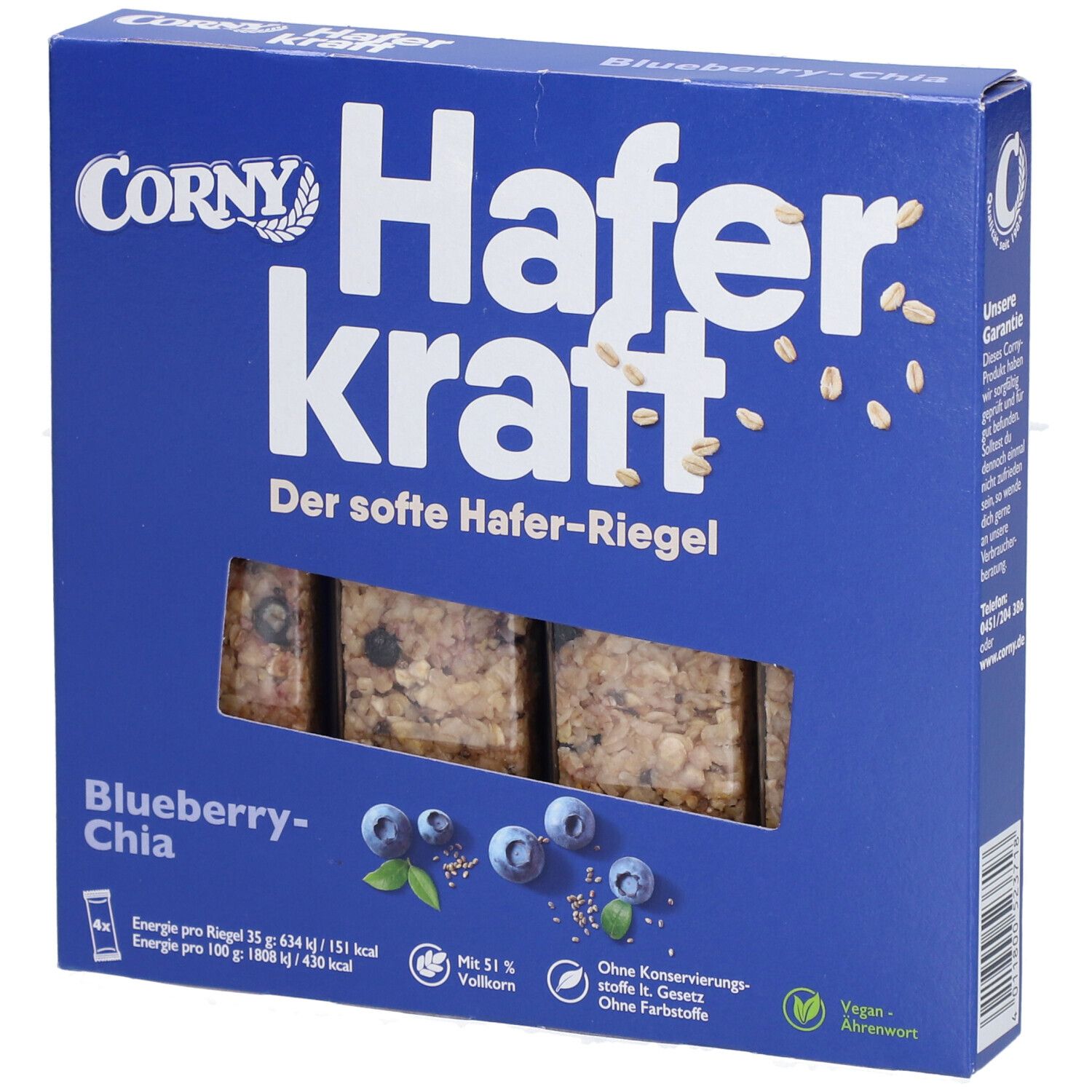 CORNY Haferkraft Blueberry-Chia