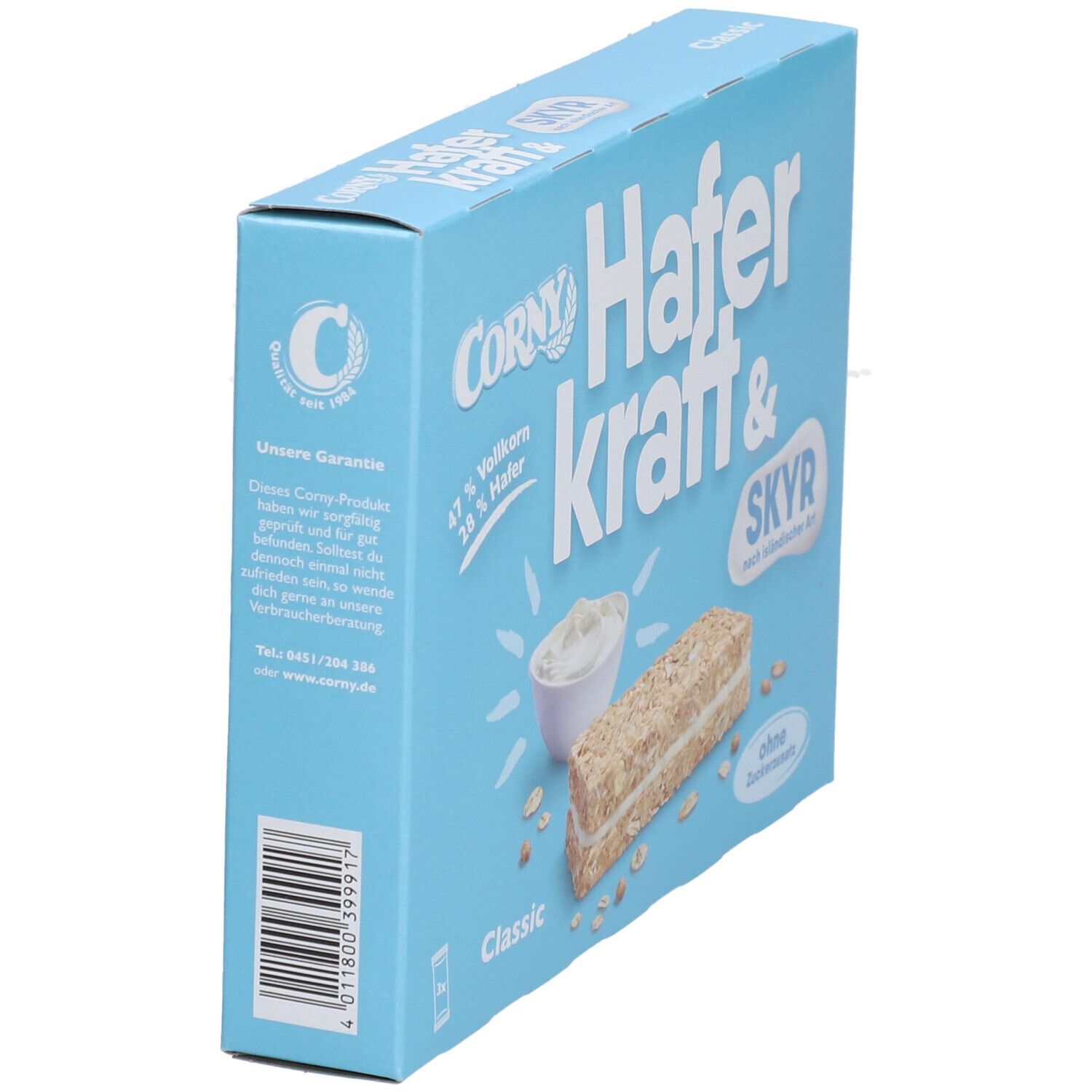 Corny Haferkraft Skyr Classic 3 St Riegel