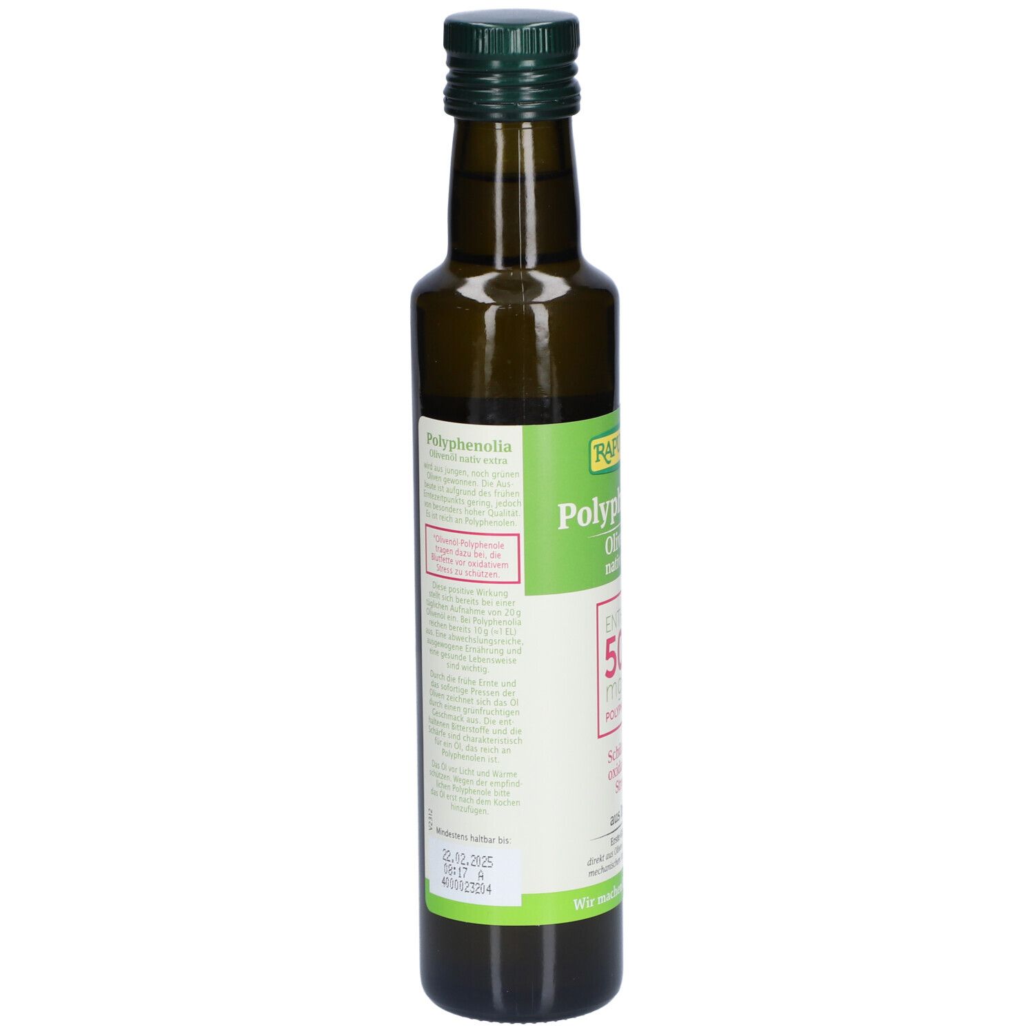 Rapunzel Olivenöl Polyphenolia, nativ extra, 250ml 250 ml Öl