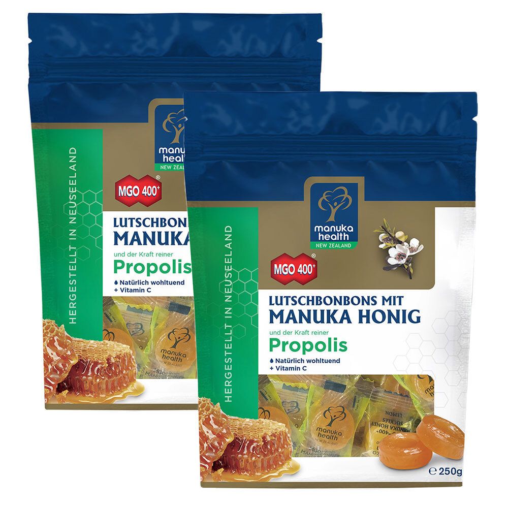 MANUKA HEALTH MGO 400+ Lutschbonbons Propolis