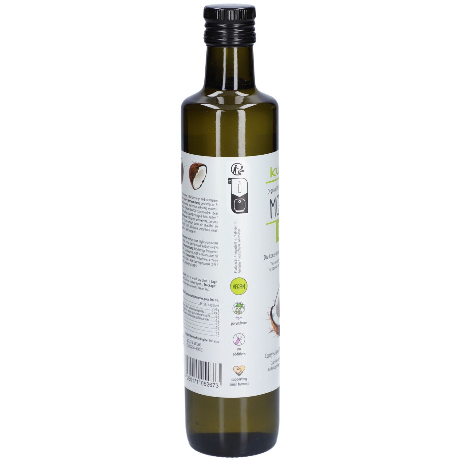 Kulau Bio- MCT Öl 500 ml