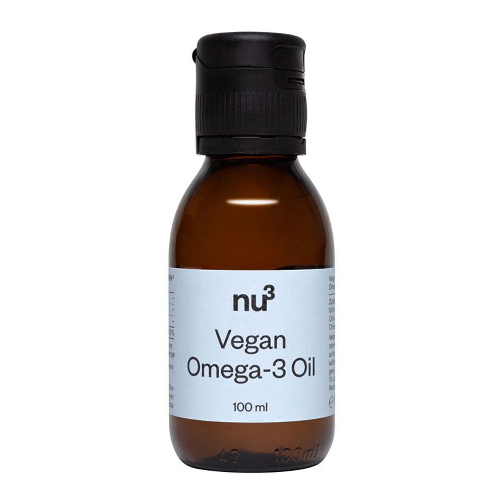 nu3 Omega 3 Öl Vegan 100 ml