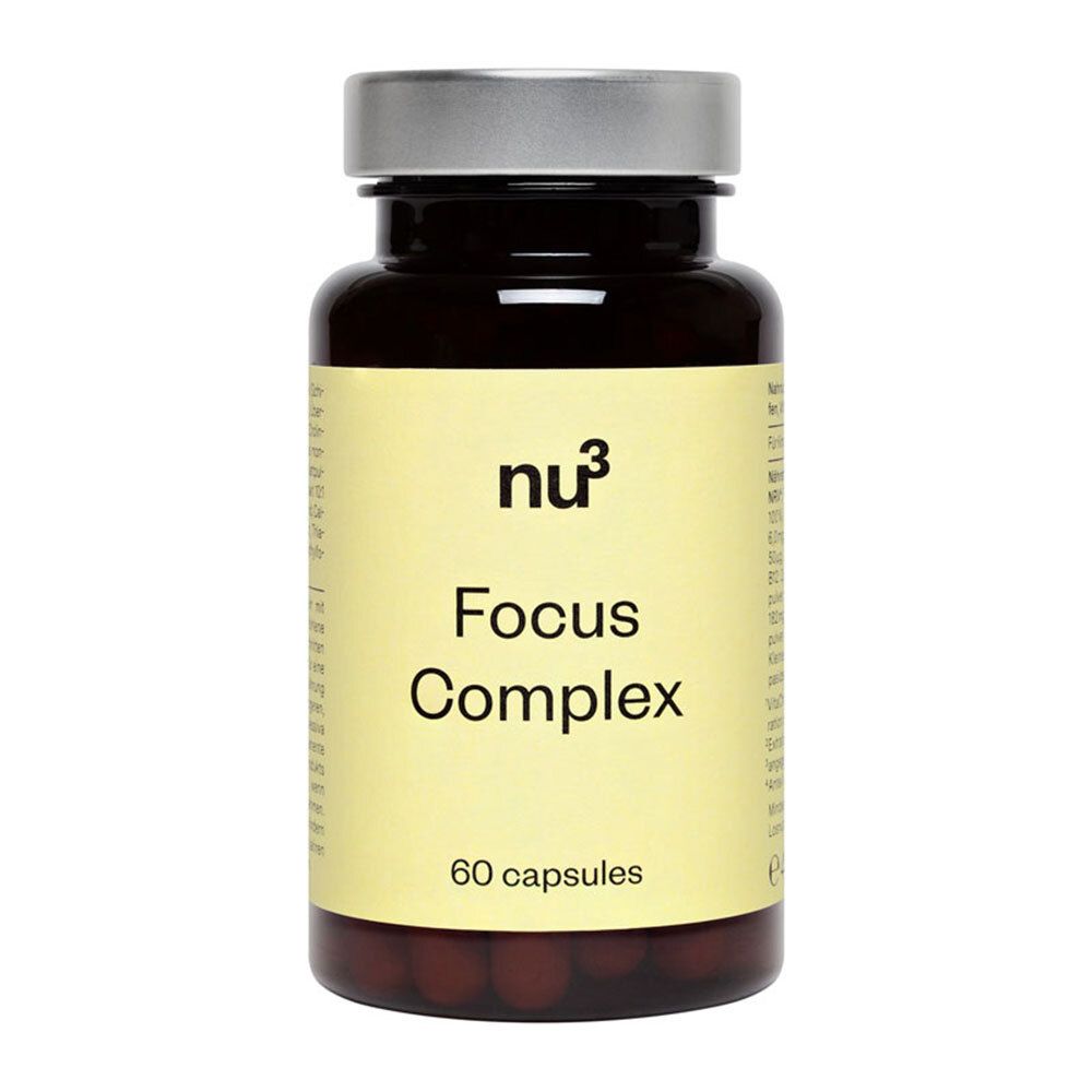 nu3 Focus Complex 60 St Kapseln