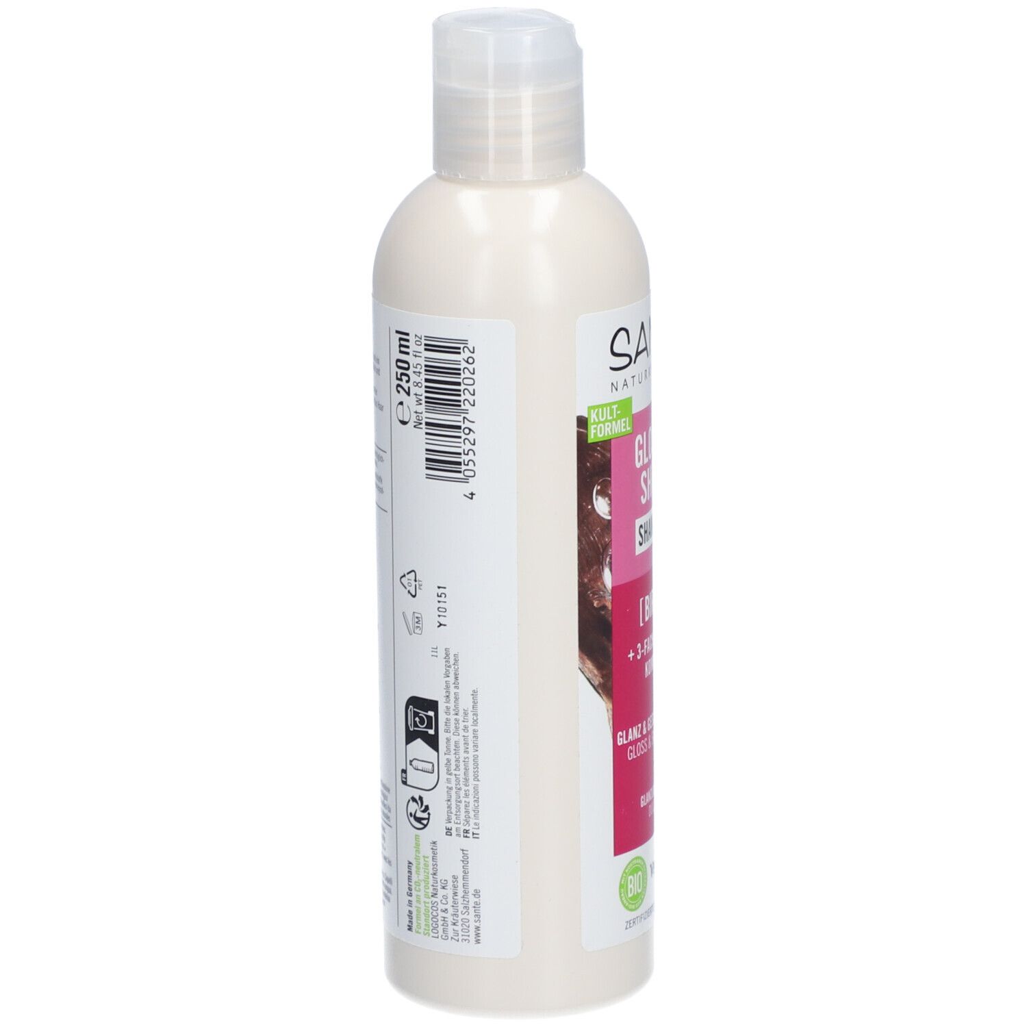 Sannte Glossy Shine Shampoo Birke 250 ml