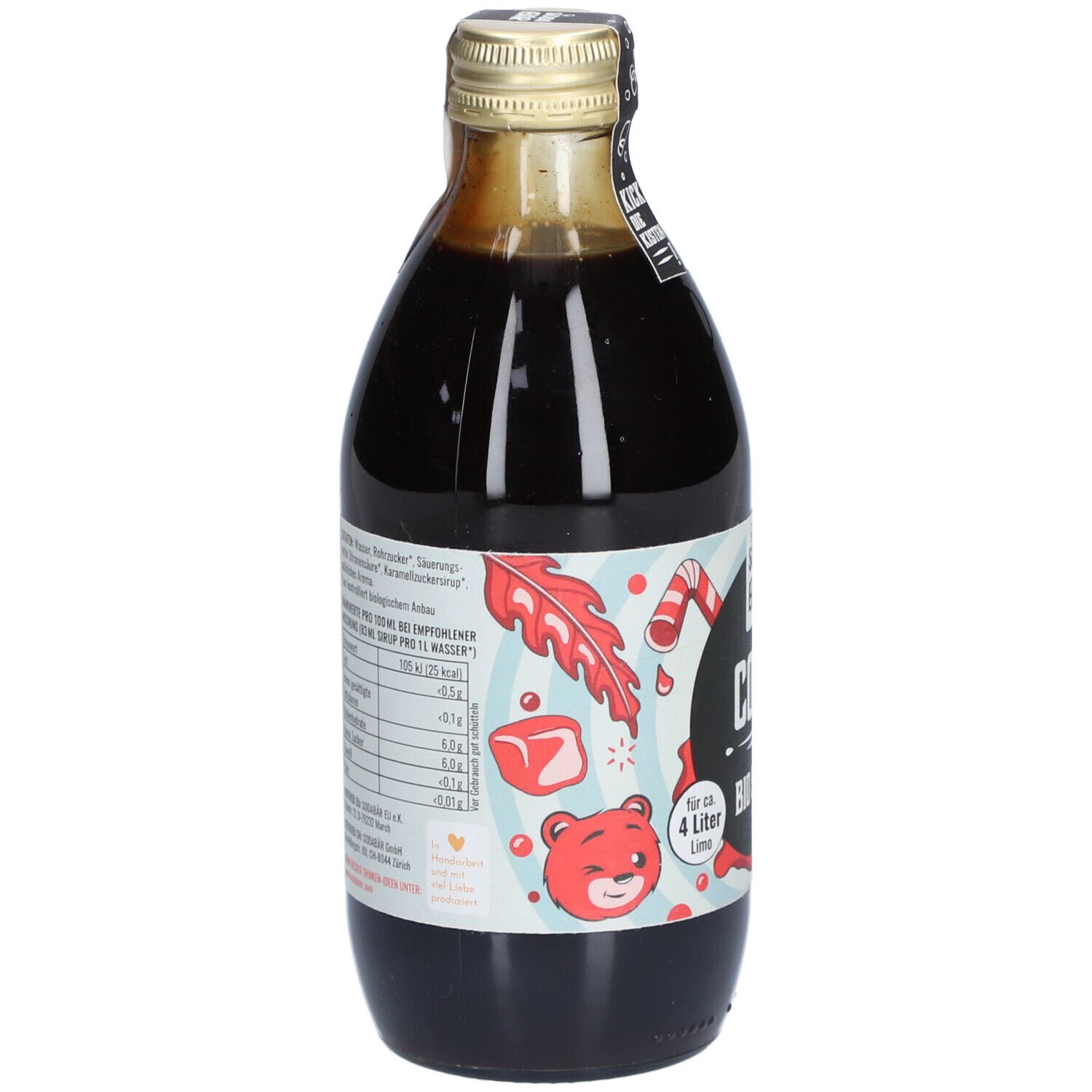 Sodabär Handmade Cola-Sirup 0,33 L Fl 330 ml Sirup