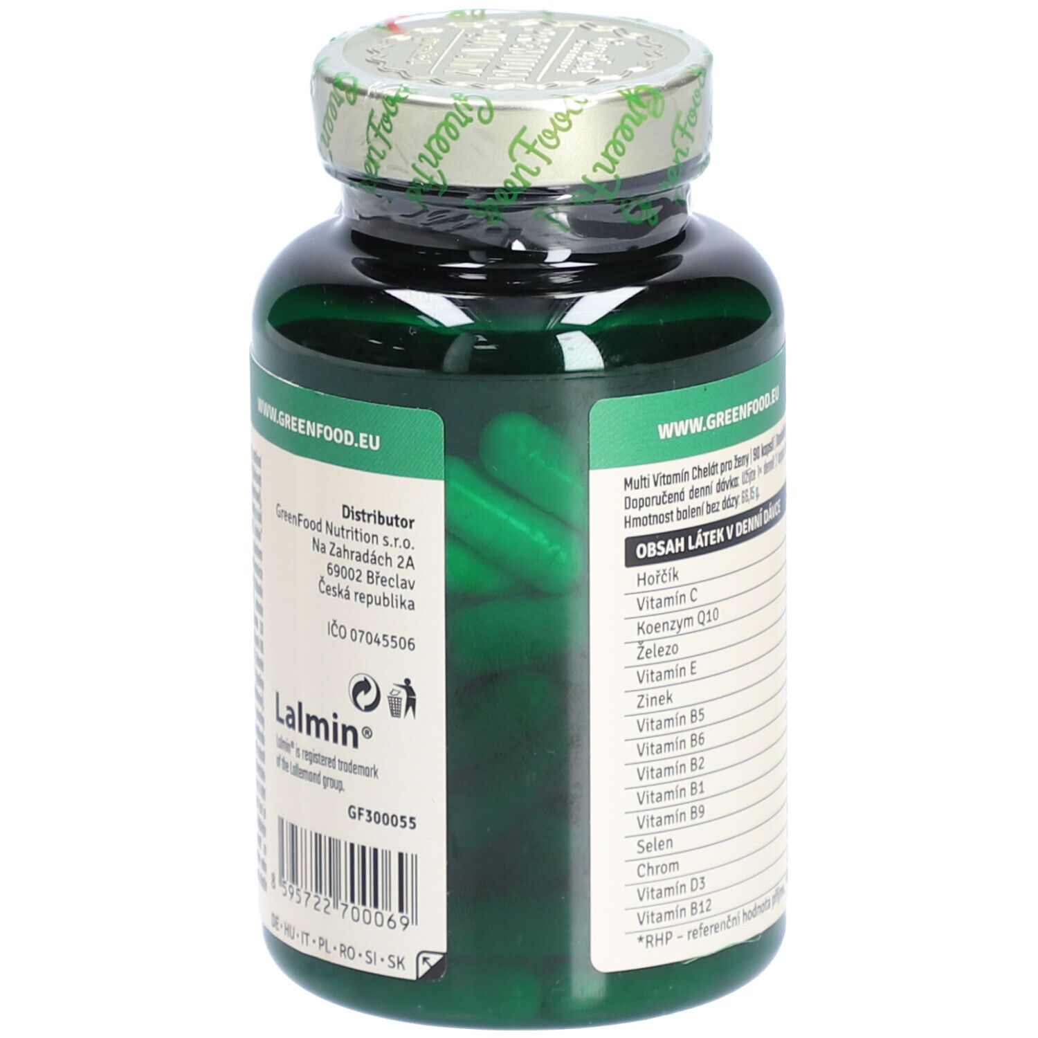 GreenFood NUTRITION Multi VitaMin Chelate for women