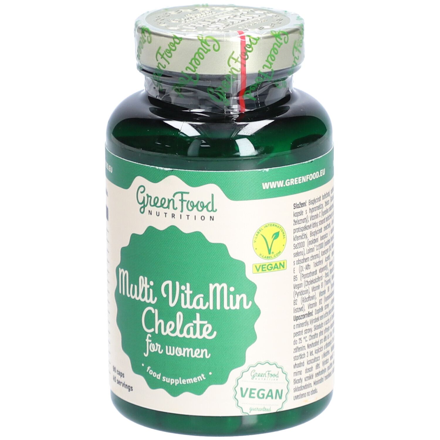 GreenFood NUTRITION Multi VitaMin Chelate for women