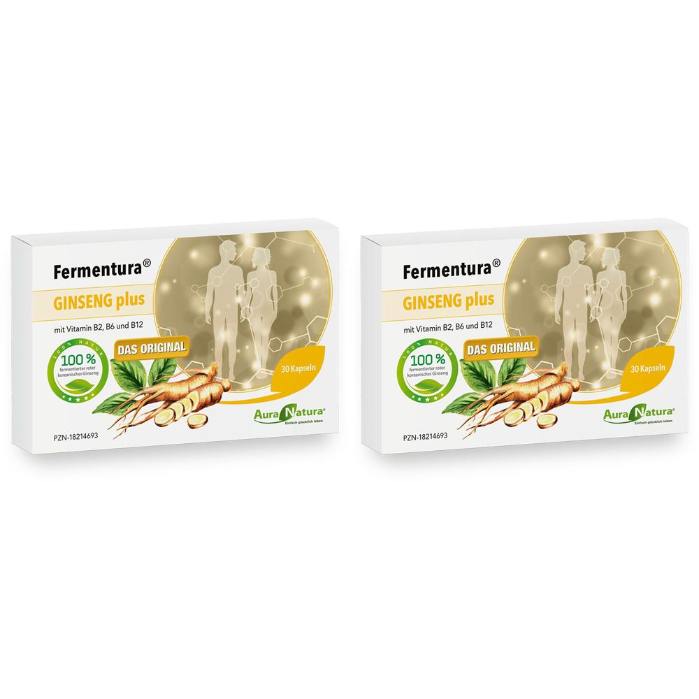 AuraNatura® Fermentura® Ginseng plus