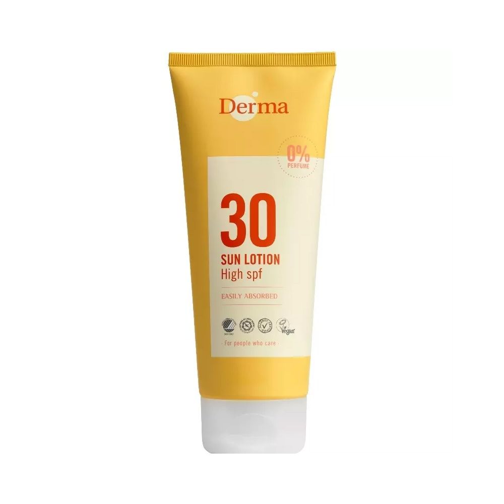 Derma Sun Lotion SPF 30 - Jetzt 25% sparen mit Code „dermasun25“