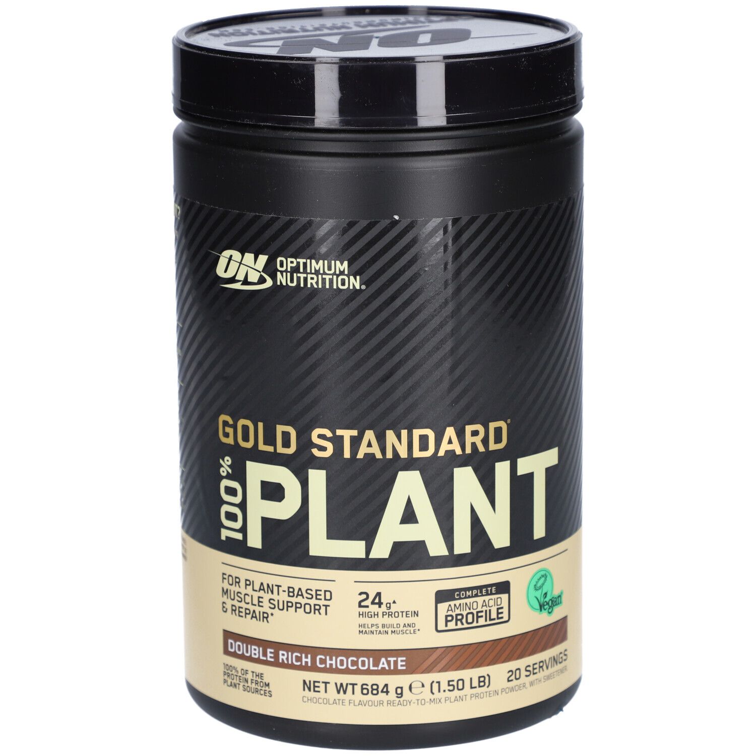 Gelb Standard 100% Plant Protein 684g Optimum Nutrition