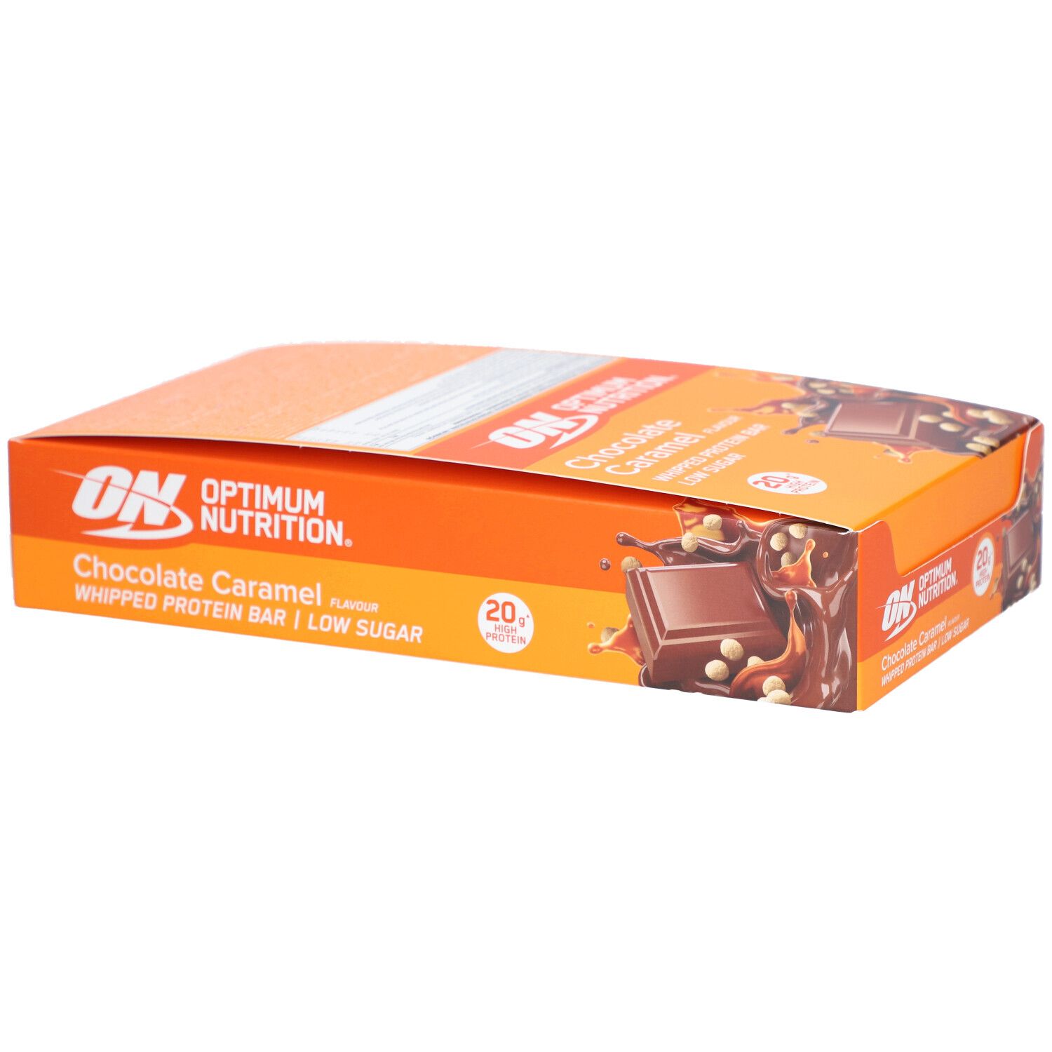 Optimum Nutrition Whipped Choc Caramel BAR Hfss 60G 10x60 g Riegel