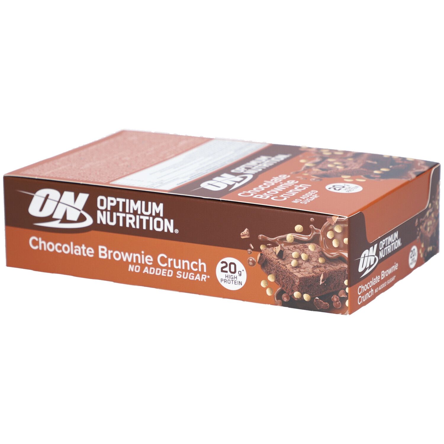 Optimum Nutrition Chocolate Brownie Crunch Bar 65G 10x65 g Riegel