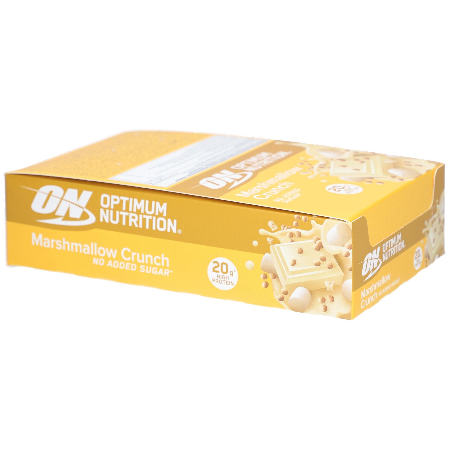 Optimum Nutrition Crispy Protein Bar 65G Marshmallow 10x65 g Riegel