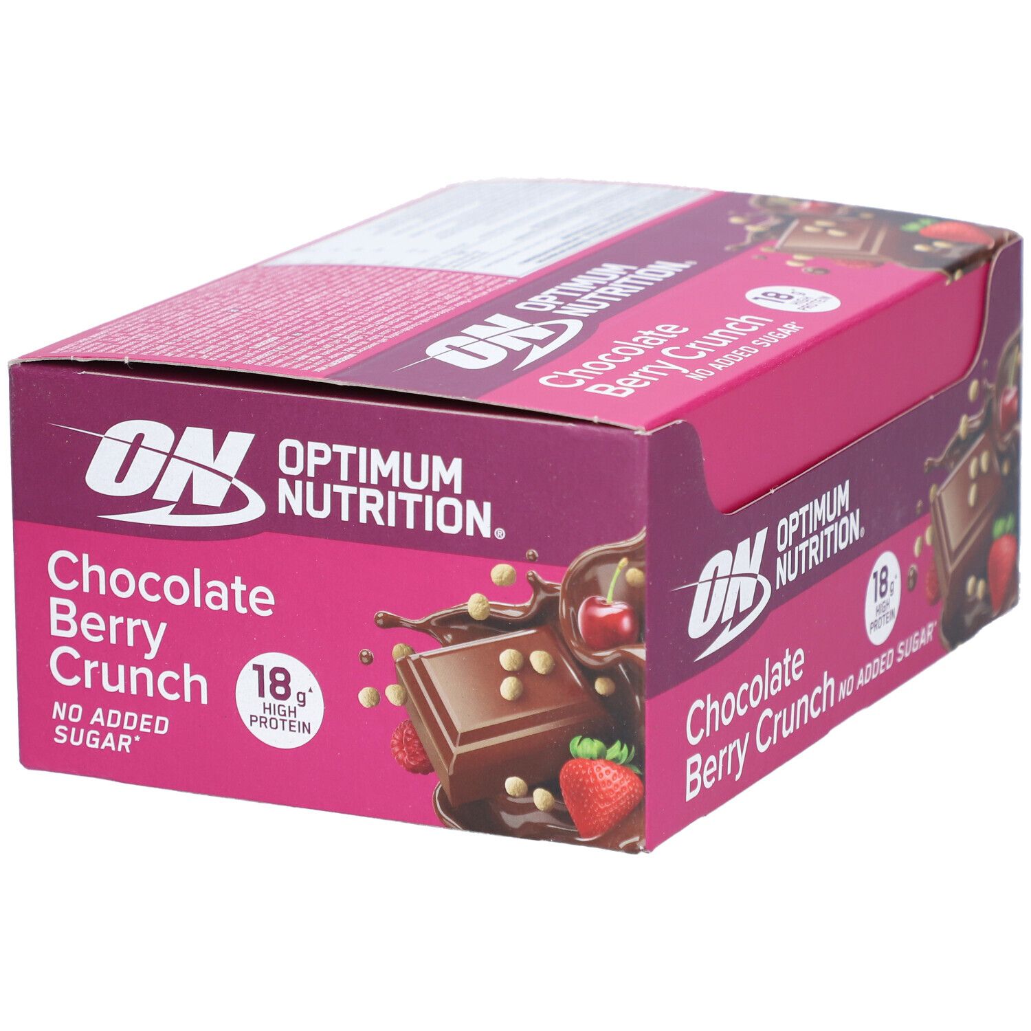 Optimum Nutrition Chocolate Berry Crunch Bar 55G 12x55 g Riegel