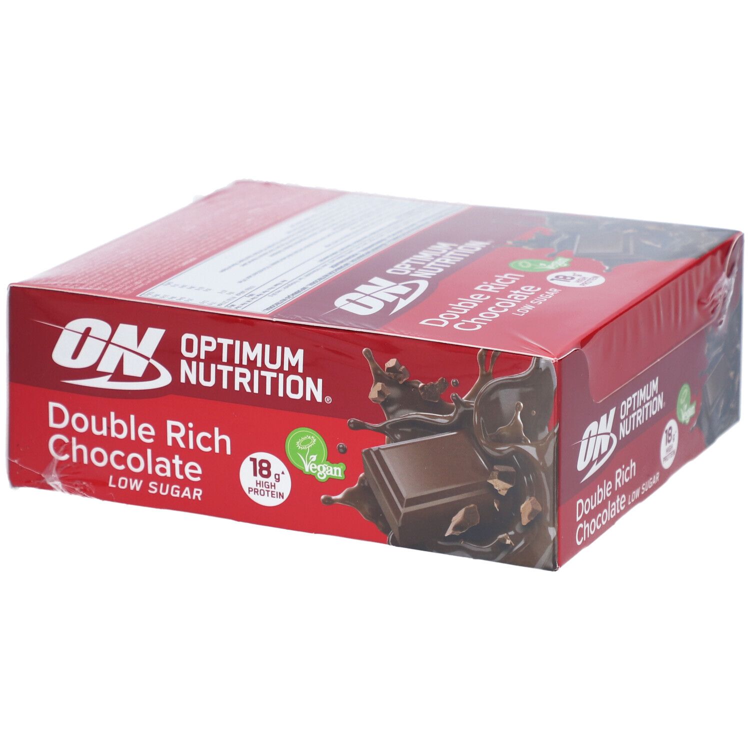 Optimum Nutrition Plant Bar 60g Double Chocolate 12x60 g Riegel