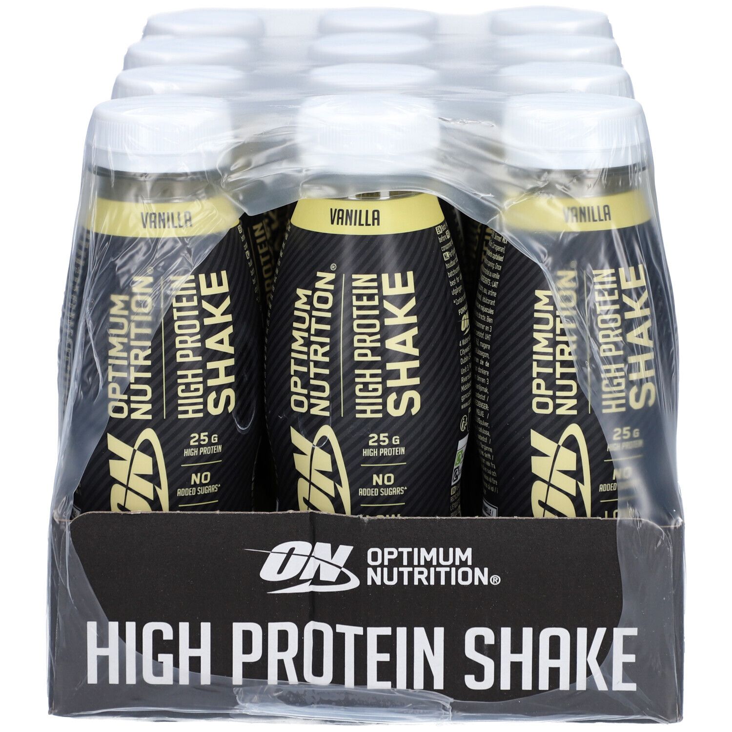 Optimum Nutrition High Protein Shake 330Ml Vanilla 12x330 ml Milch