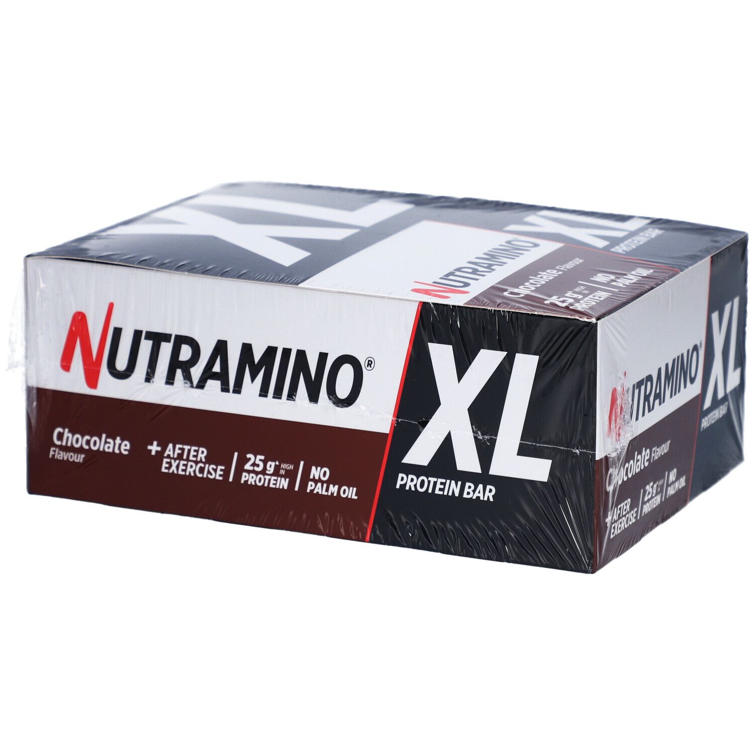 Nutramino XL Protein Bar 74G Double Chocolate 16x74 g Riegel