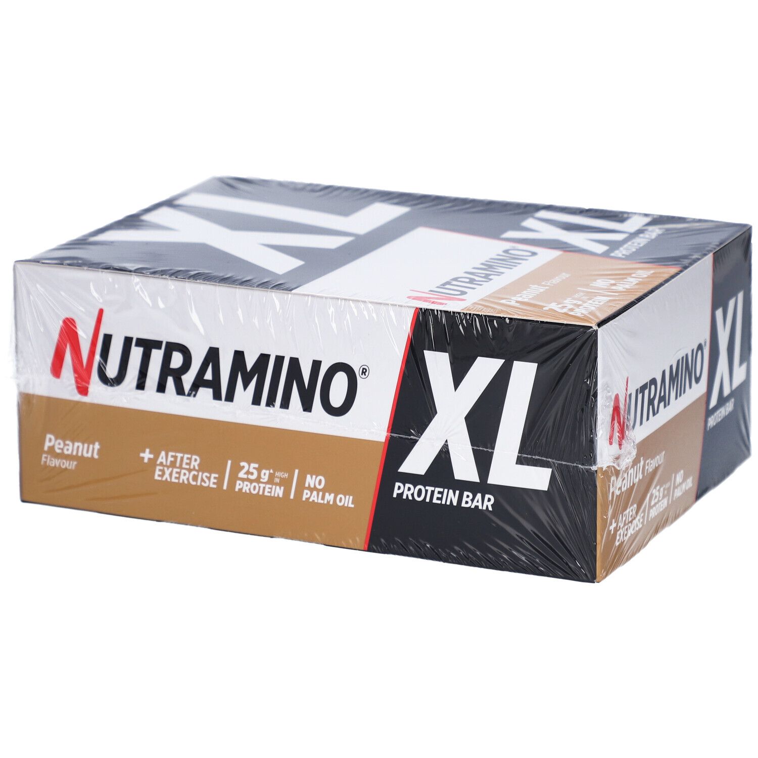 Nutramino XL Protein Bar 74G Chocolate Peanut 16x74 g Riegel