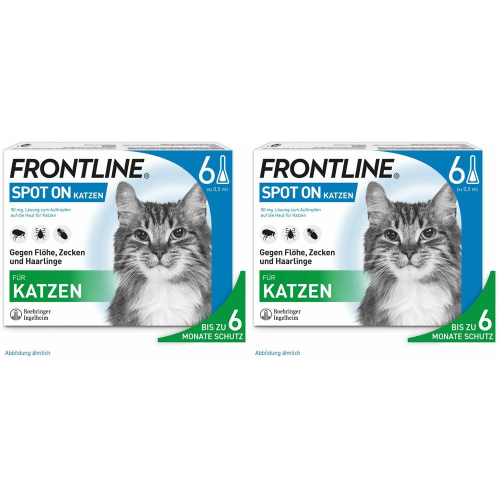 Frontline® Spot ON Katze gegen Zecken und Flöhe