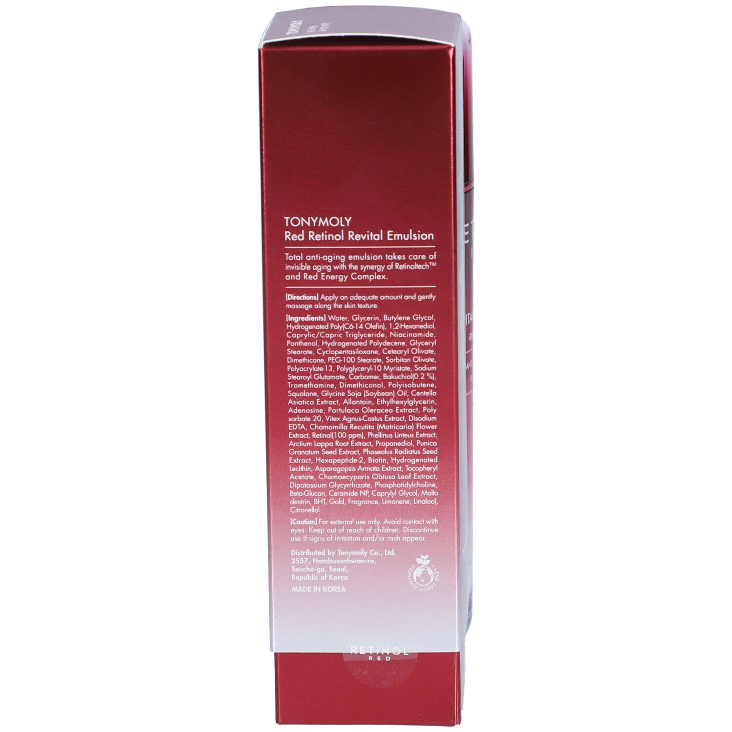 Tonymoly Red Retinol Revital Emulsion 120 ml Gesichtswasser