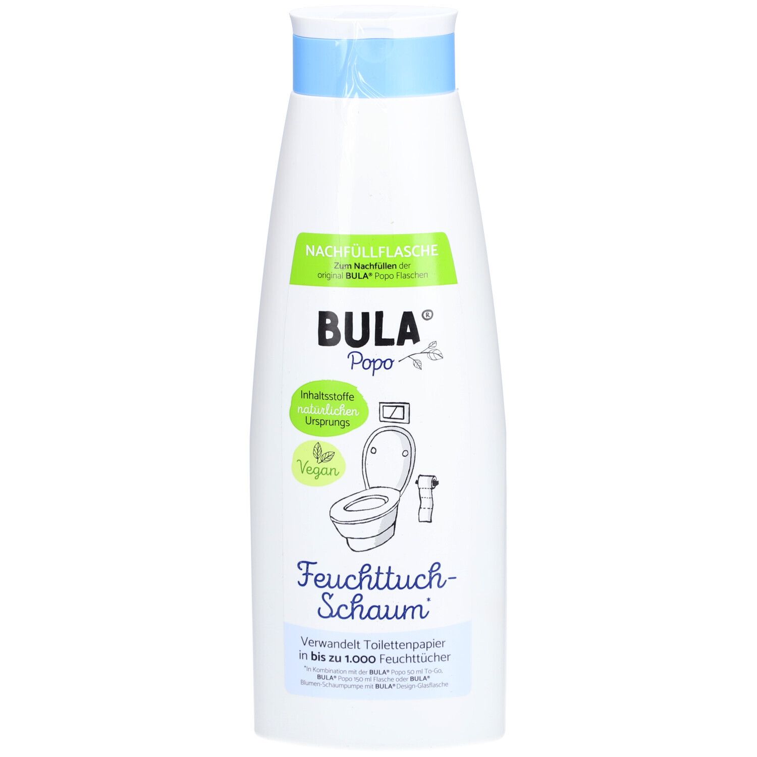 BULA Popo Nachfüll-Flasche 750 ml