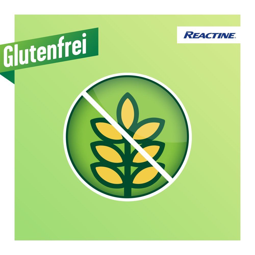 Grüner Hintergrund mit Symbol für glutenfrei. Gelbes Symbol mit durchgestrichenen Ähren.