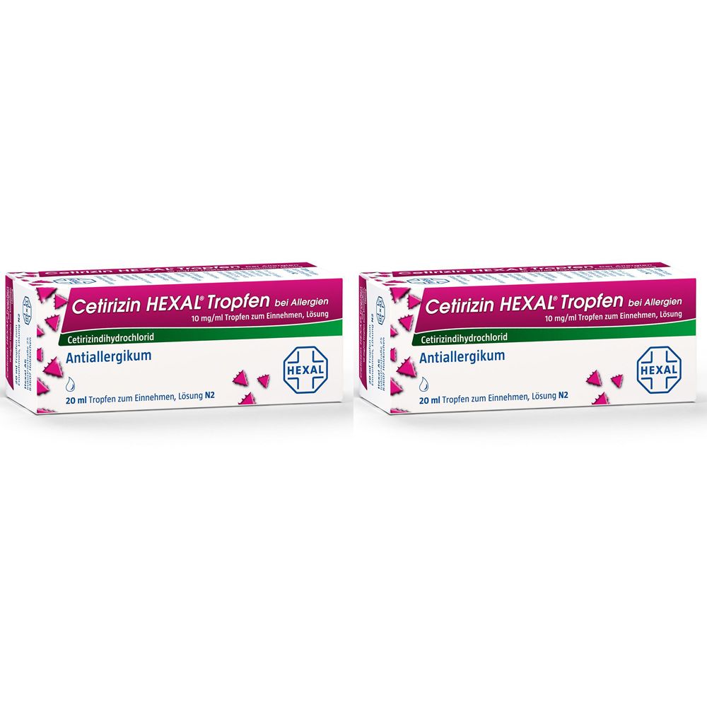 Cetirizin Hexal® Tropfen bei Allergien 10 mg/ml