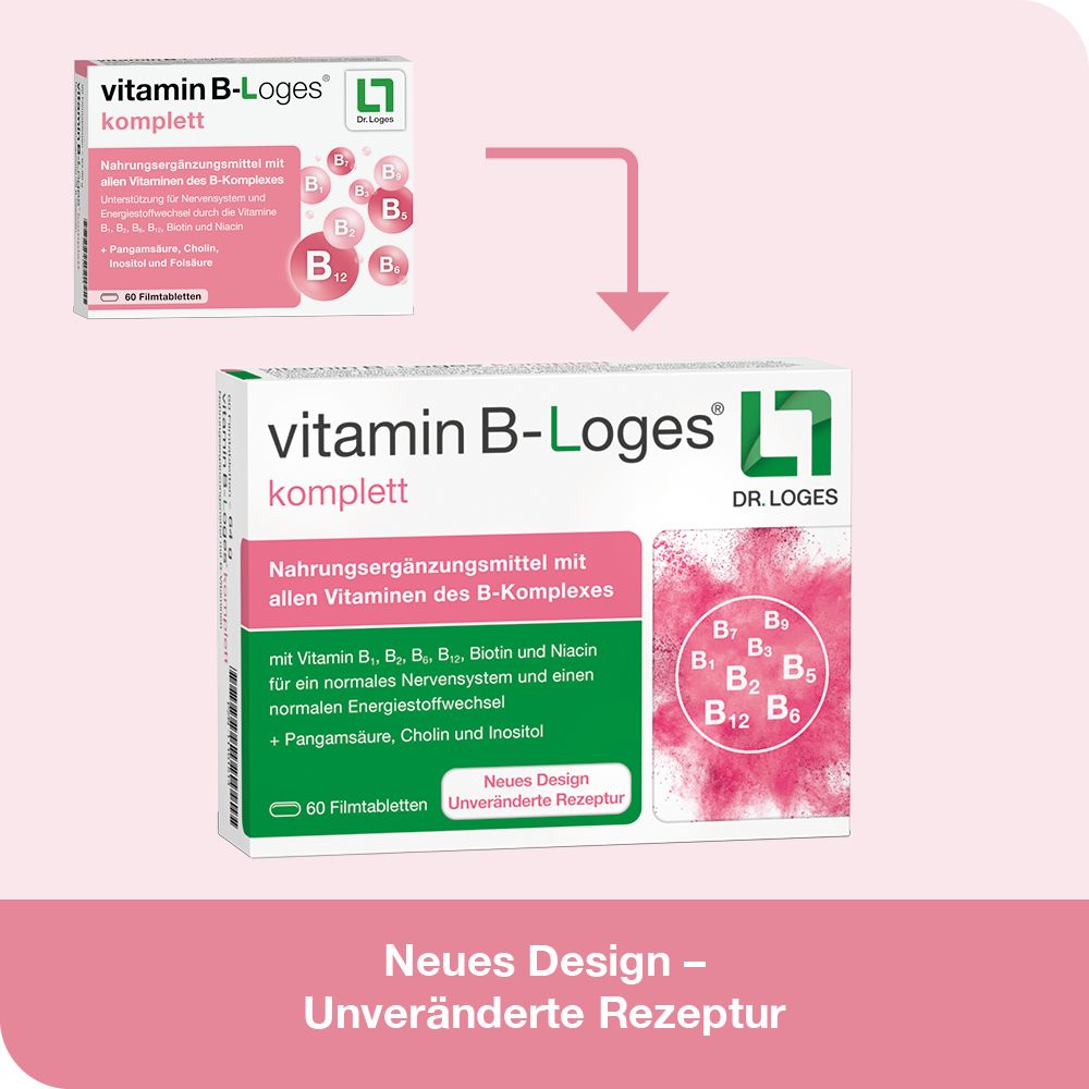 Vitamin B-Loges komplett Filmtabletten Doppelpack 2x120 St