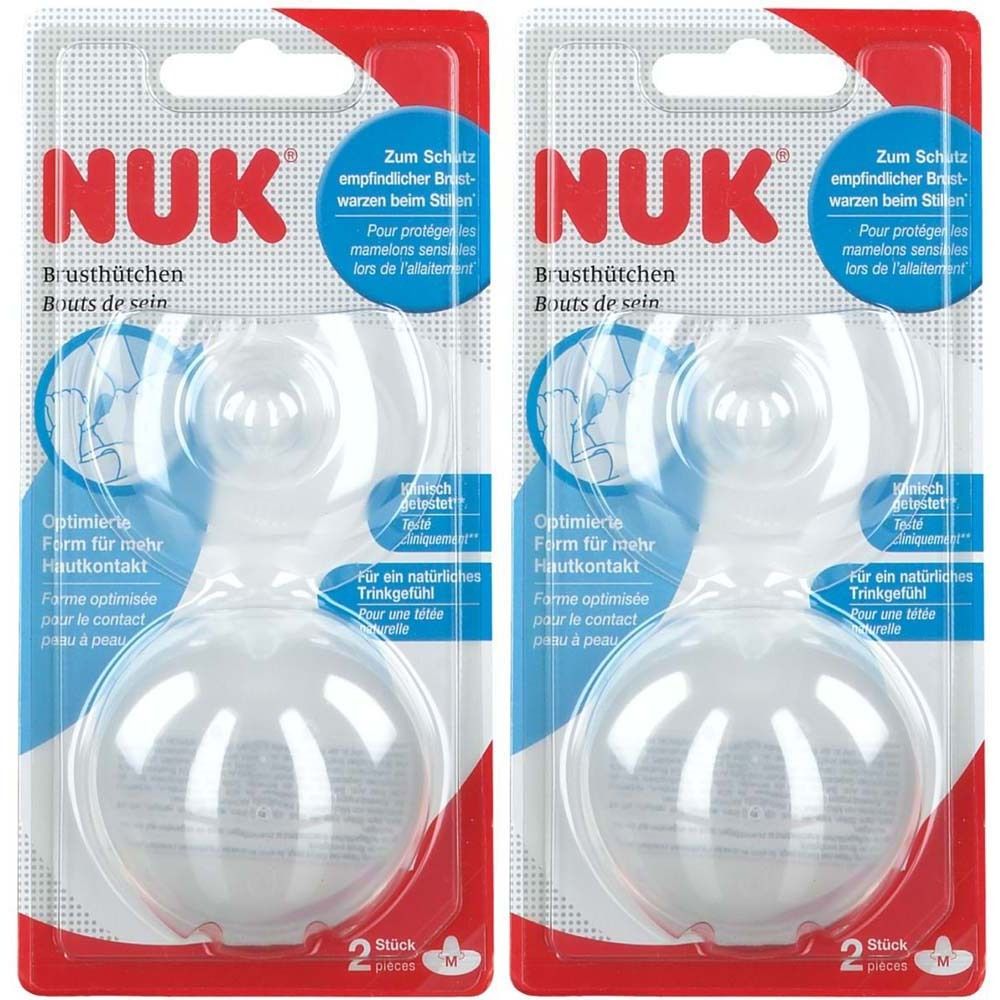 NUK® Brusthütchen Gr. M mit Schutzdose