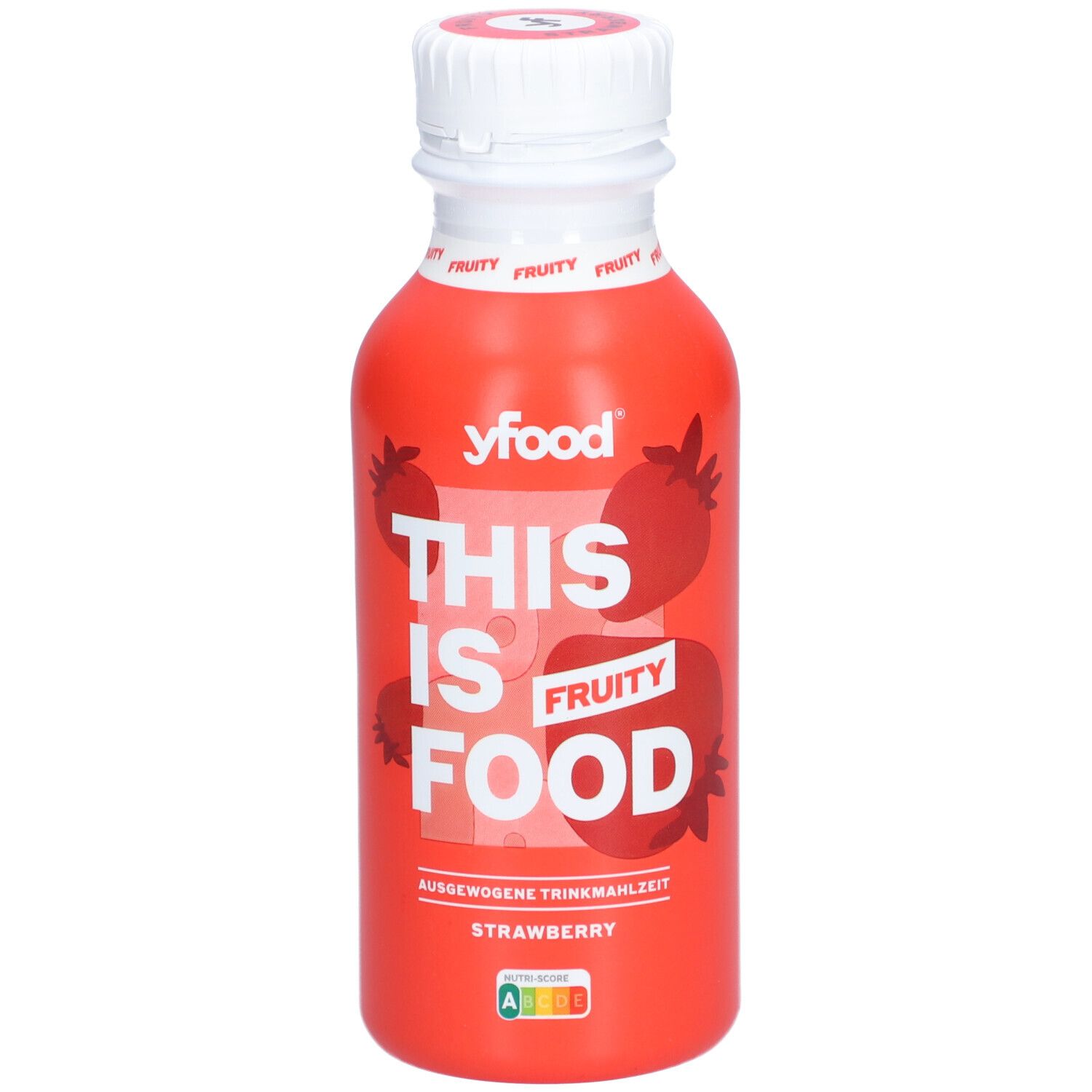 yfood Drink Fruity Strawberry 500 ml Trinklösung