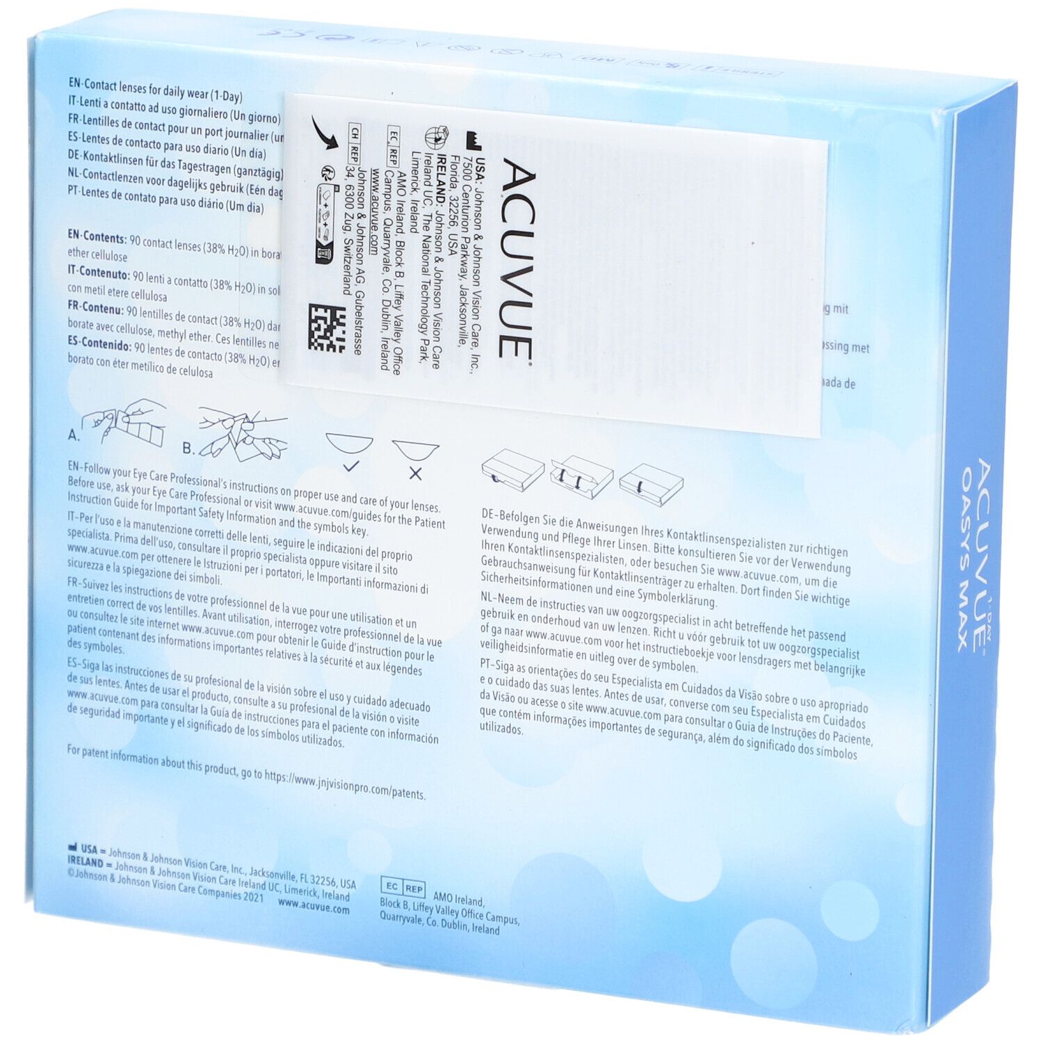 ACUVUE® OASYS MAX 1-Day 90P RX