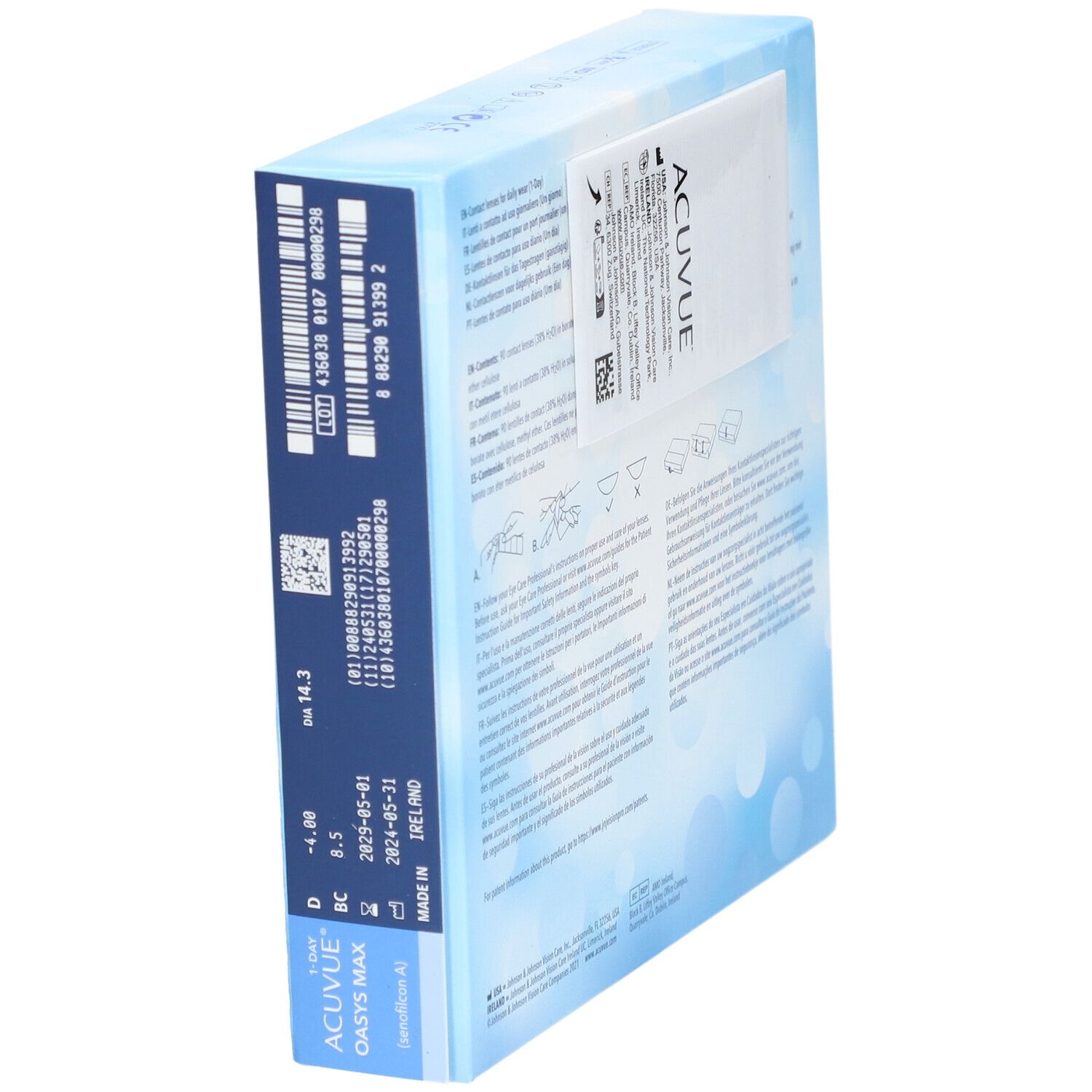 ACUVUE® OASYS MAX 1-Day 90P RX