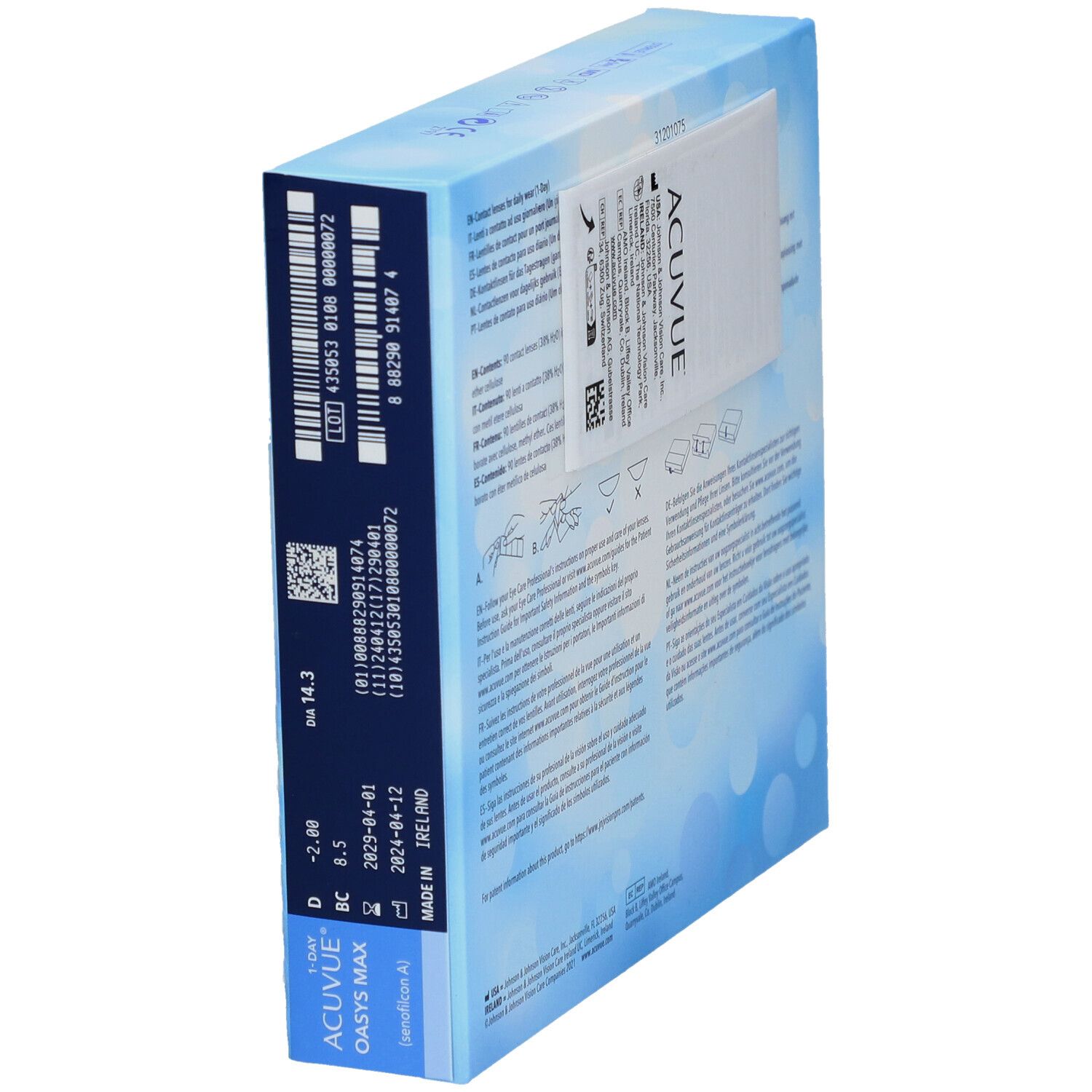 ACUVUE® OASYS MAX 1-Day 90P RX