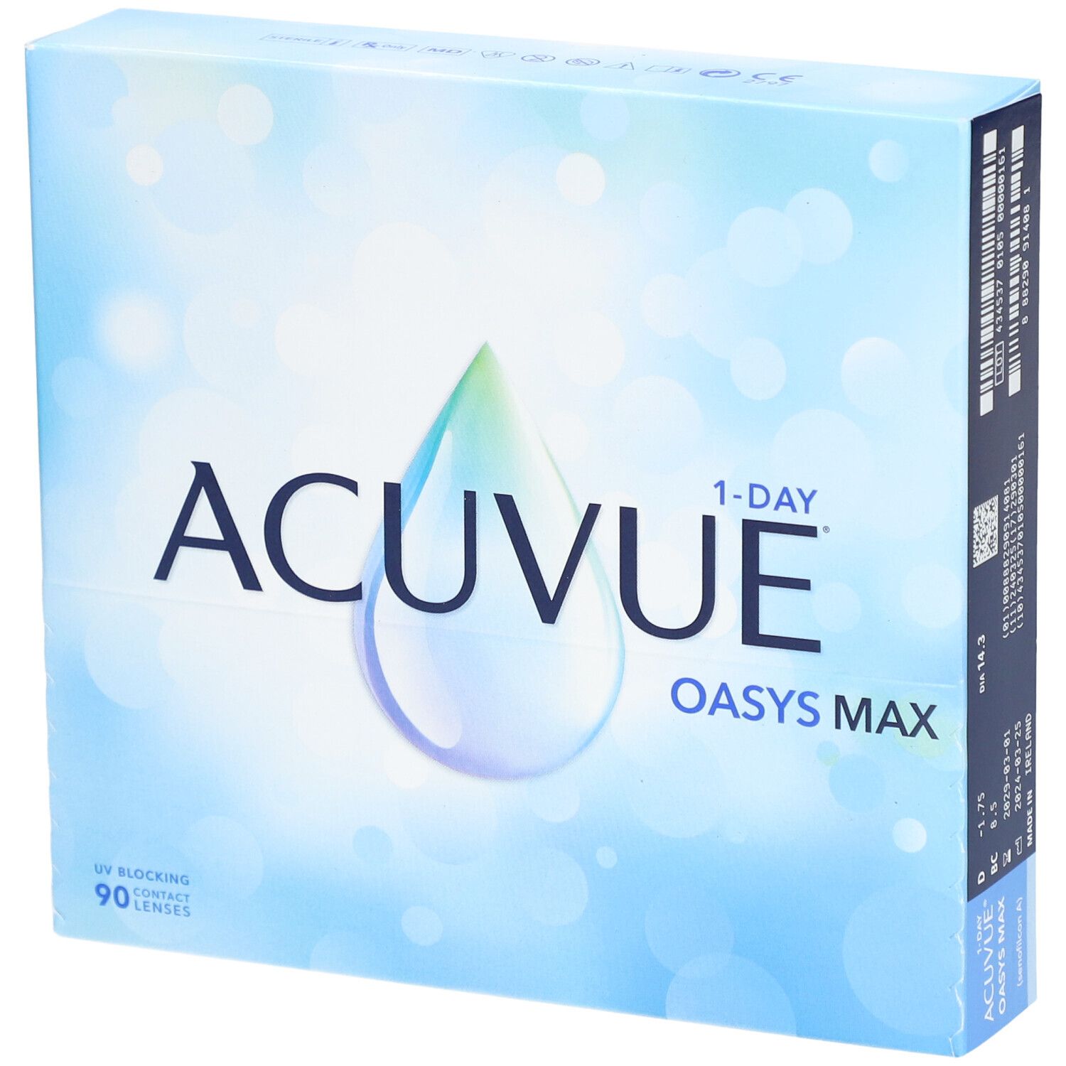 ACUVUE® OASYS MAX 1-Day 90P RX