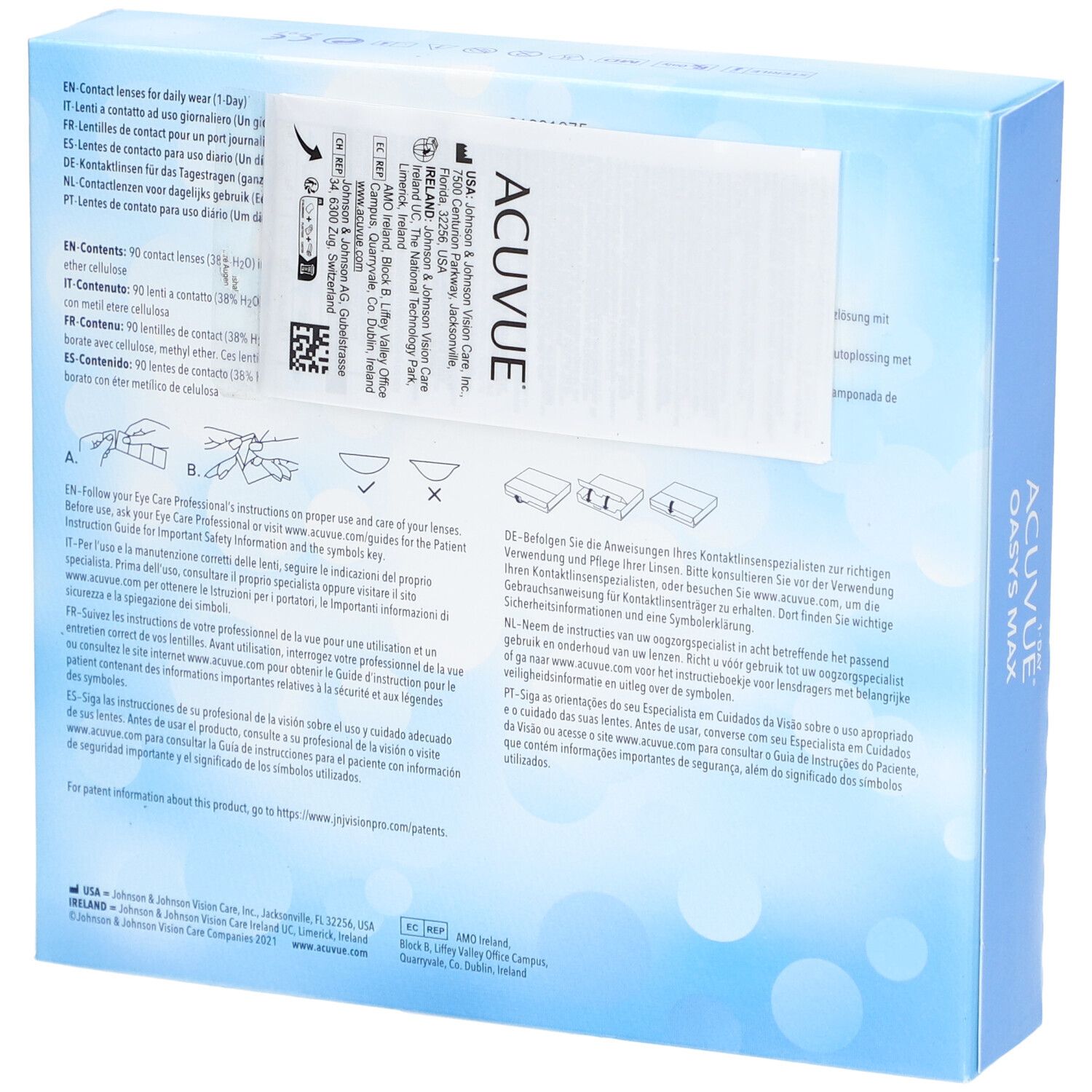 ACUVUE® OASYS MAX 1-Day 90P RX