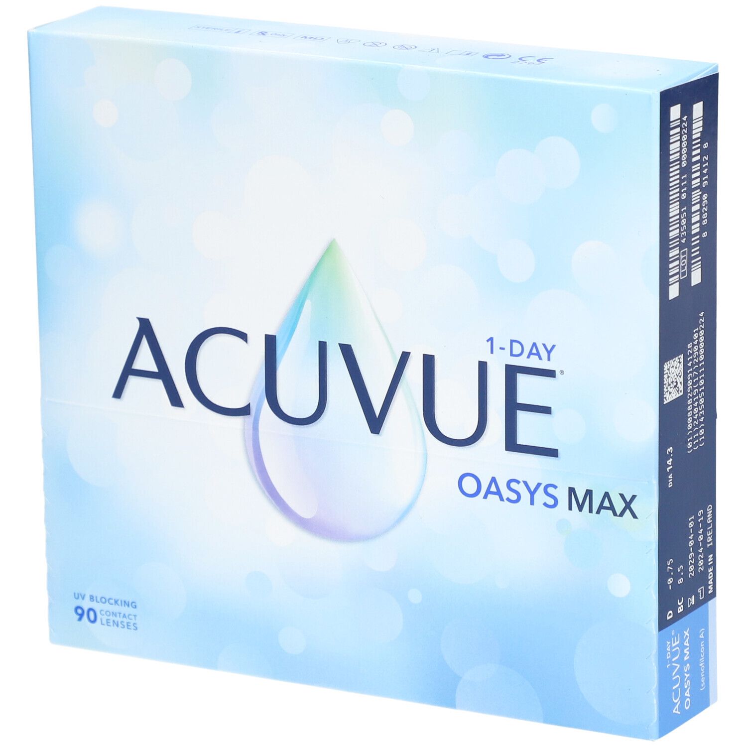 ACUVUE® OASYS MAX 1-Day 90P RX