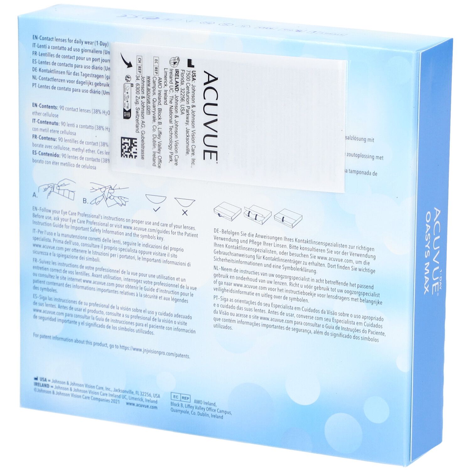 ACUVUE® OASYS MAX 1-Day 90P RX