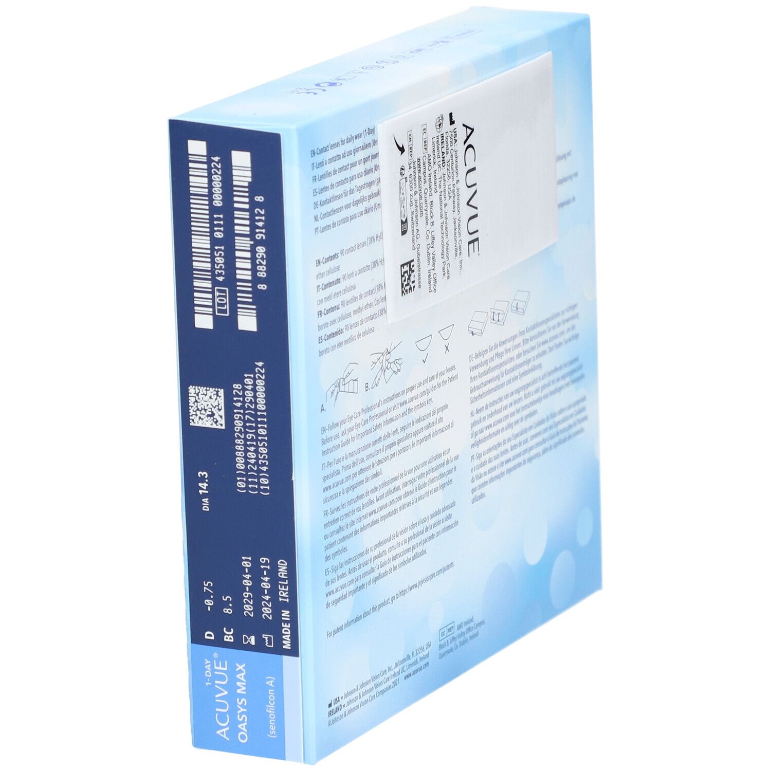 ACUVUE® OASYS MAX 1-Day 90P RX