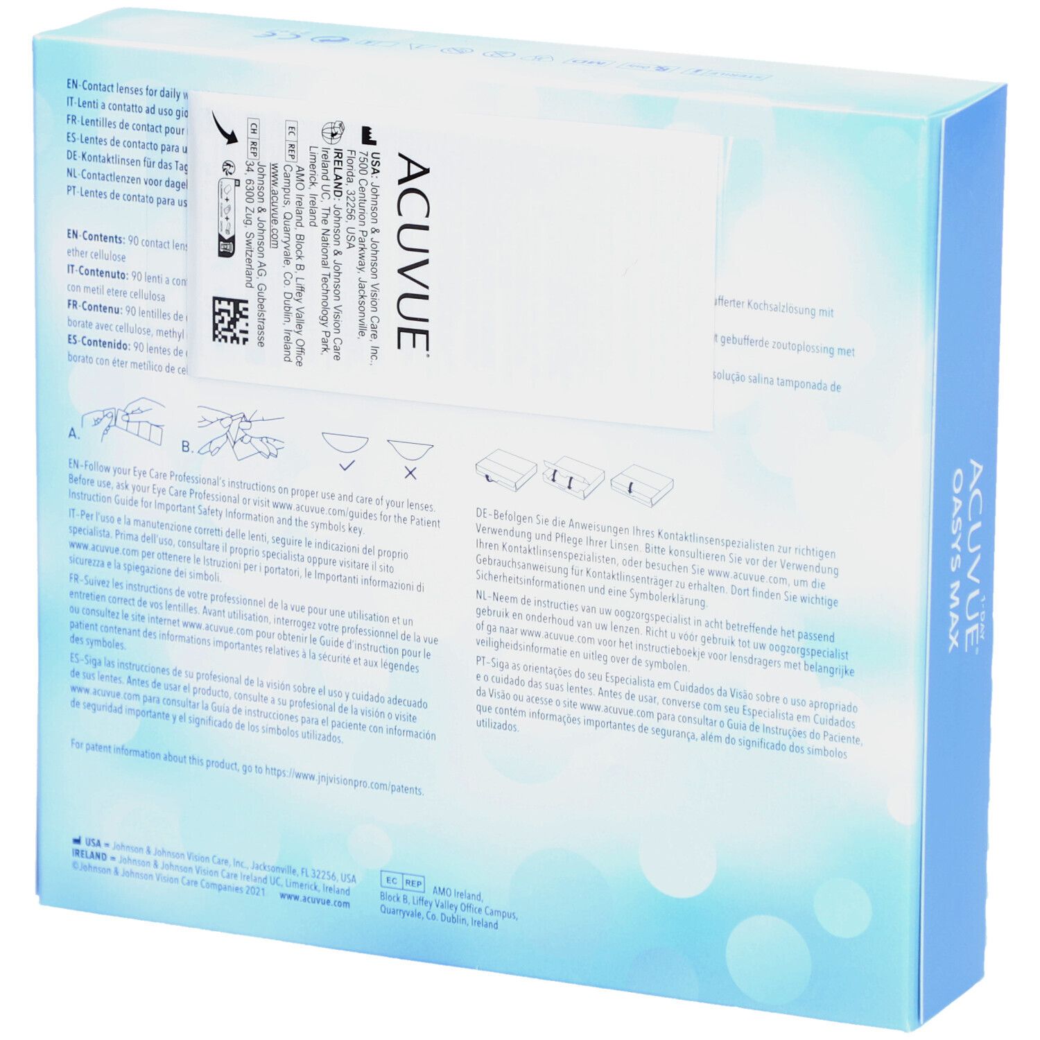 ACUVUE® OASYS MAX 1-Day 90P RX