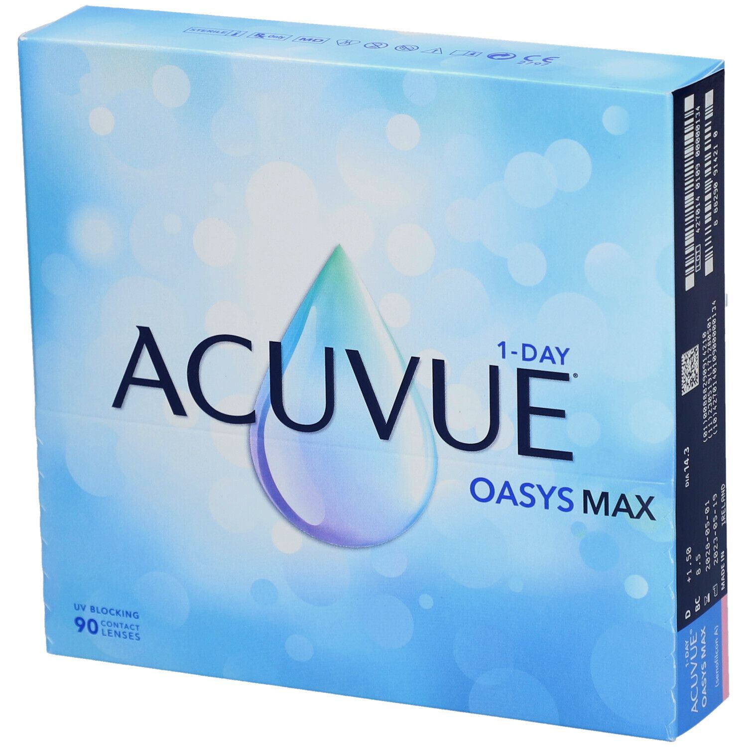 ACUVUE® OASYS MAX 1-Day 90P RX