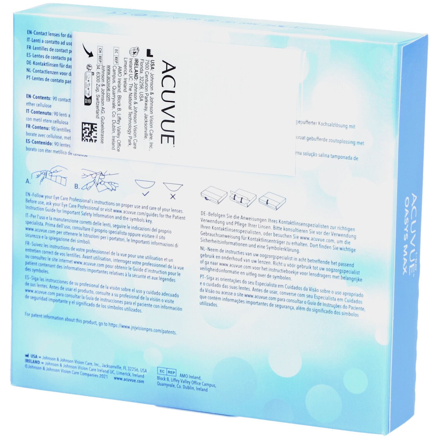 ACUVUE® OASYS MAX 1-Day 90P RX