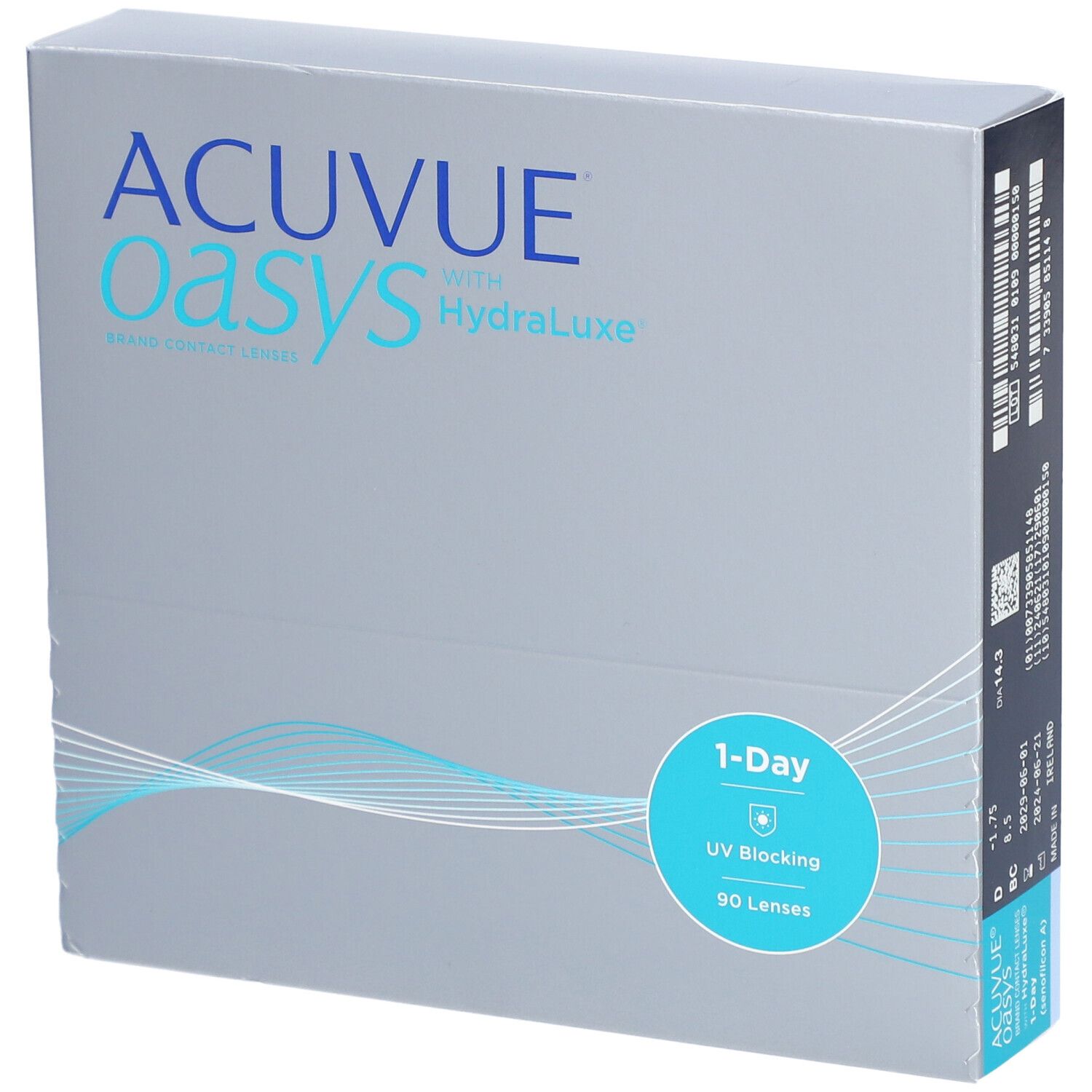 ACUVUE® OASYS 1-DAY BC 8,5 Tageslinsen