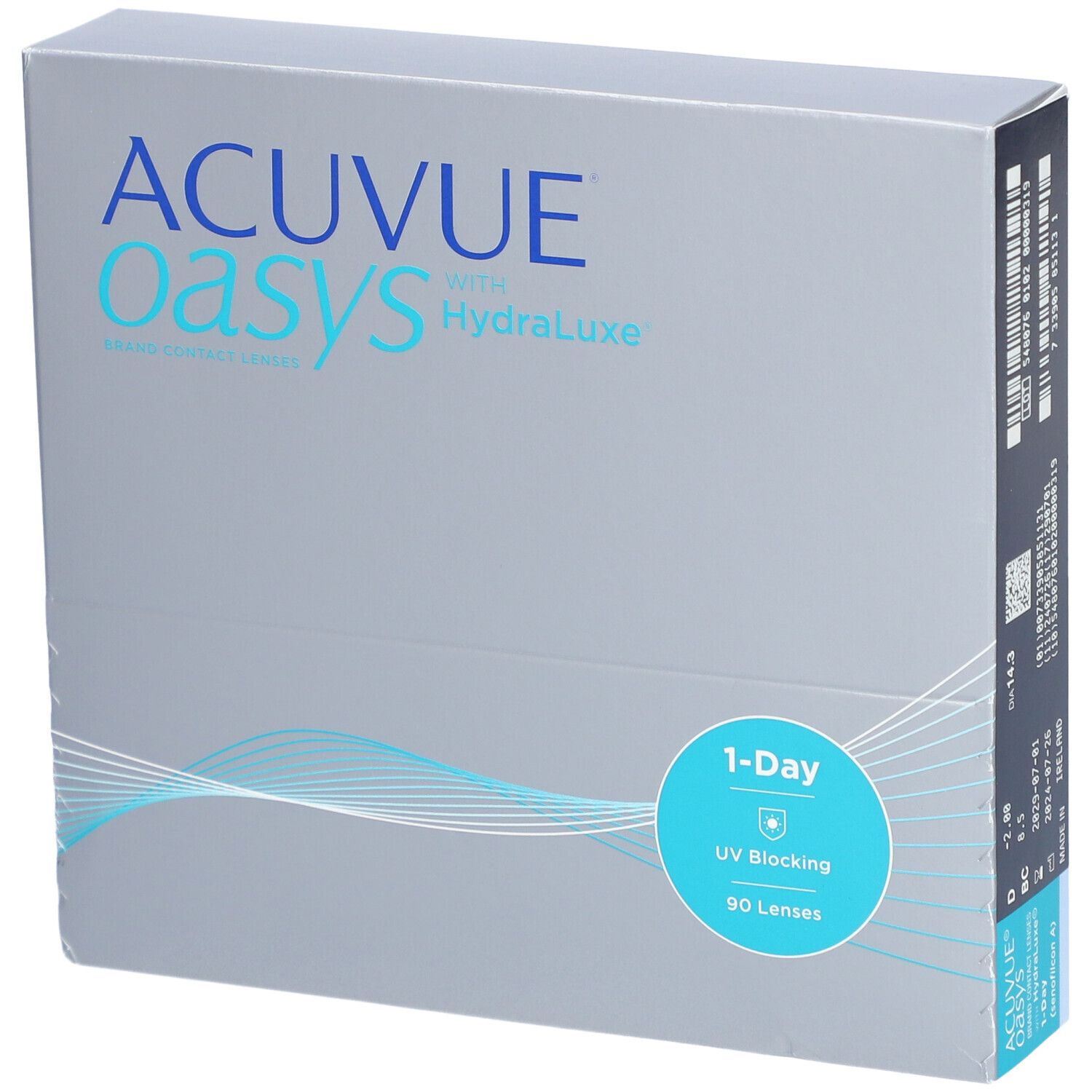 ACUVUE® OASYS 1-DAY BC 8,5 Tageslinsen