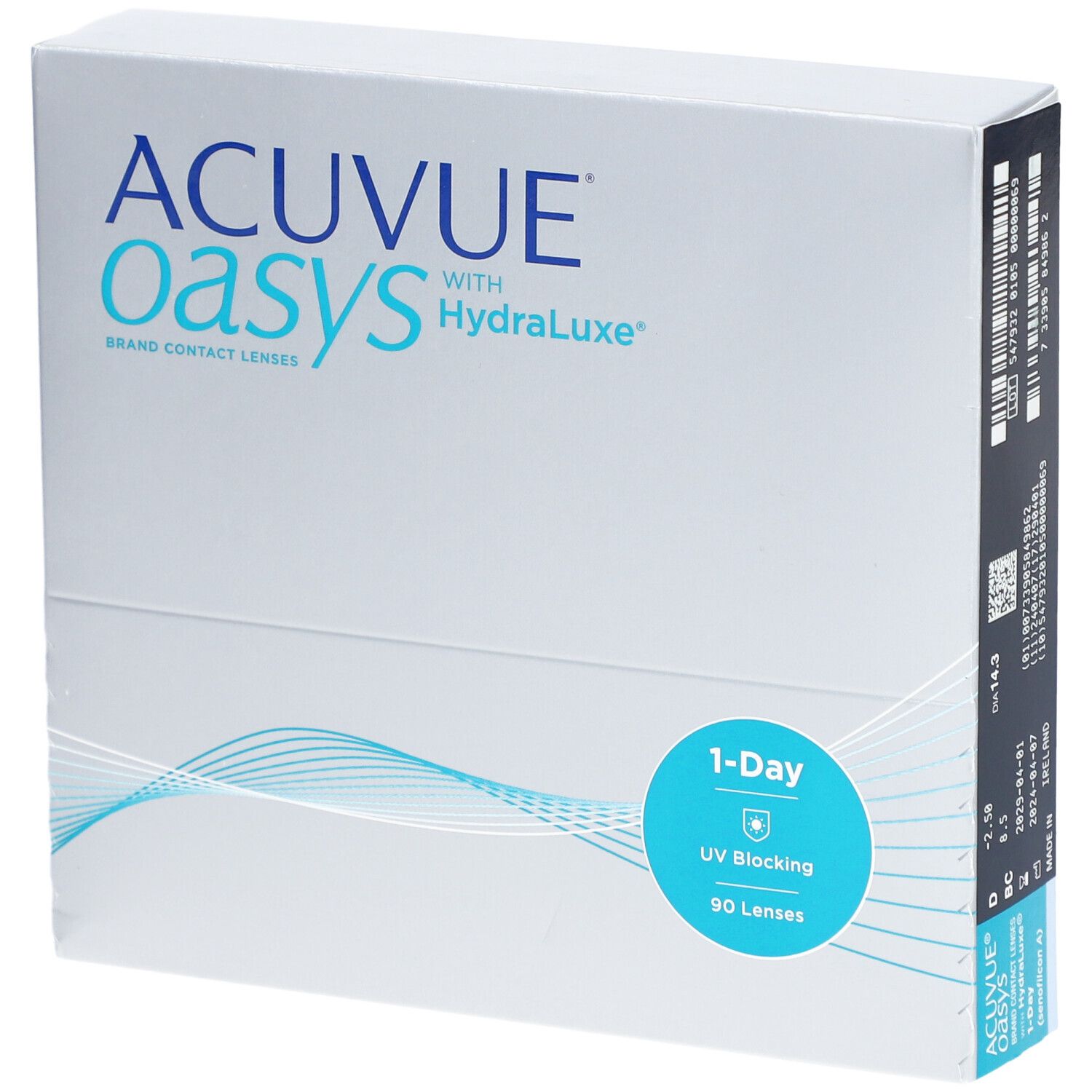 ACUVUE® OASYS 1-DAY BC 8,5 Tageslinsen