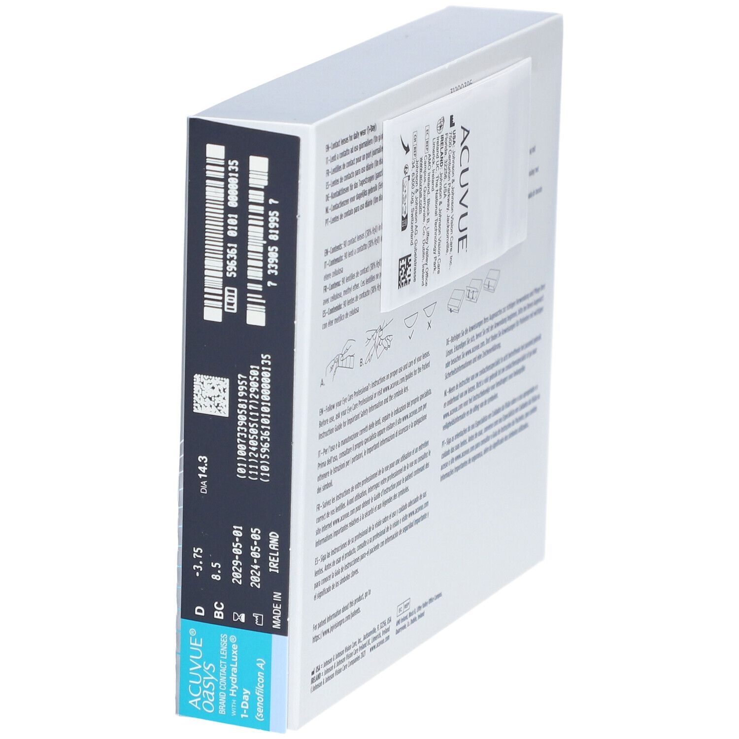 ACUVUE® OASYS 1-DAY BC 8,5 Tageslinsen