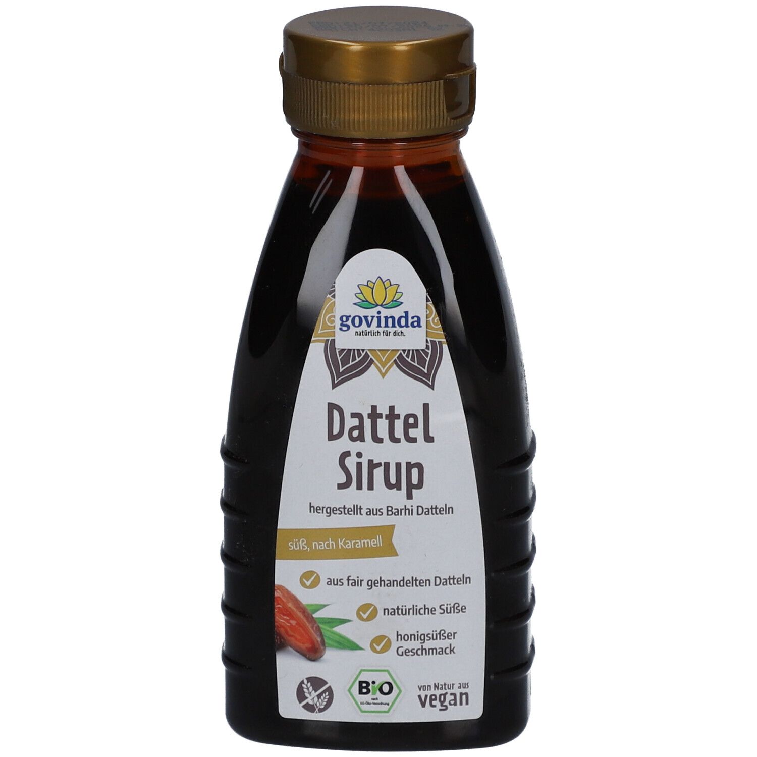 Govinda Dattelsirup – Natürliche Süße aus Bio-Datteln