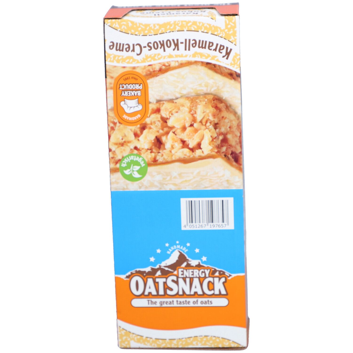 Oat Snack Riegel - Karamell Kokos Creme 65 g 15 Stk. 15x65