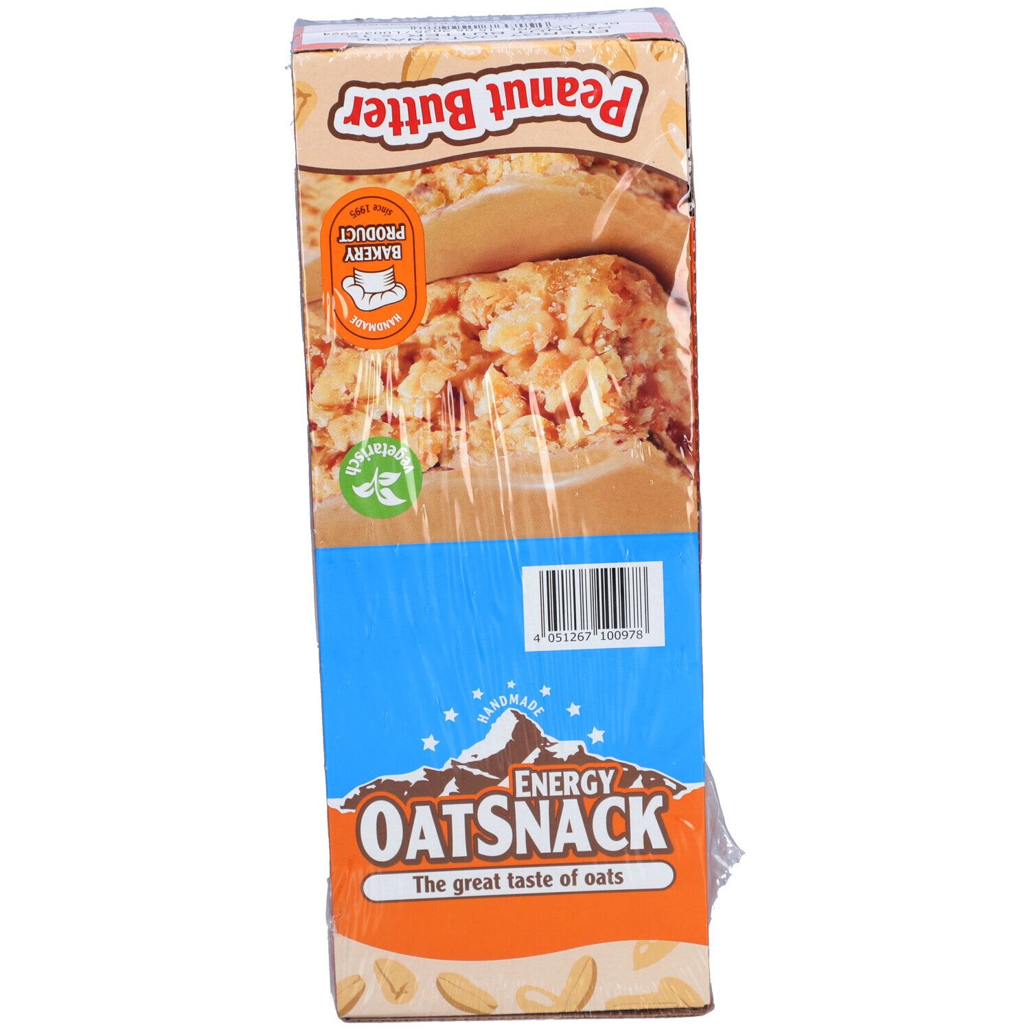 Oat Snack Riegel - Peanut Butter 65 g 15 Stk. 15x65