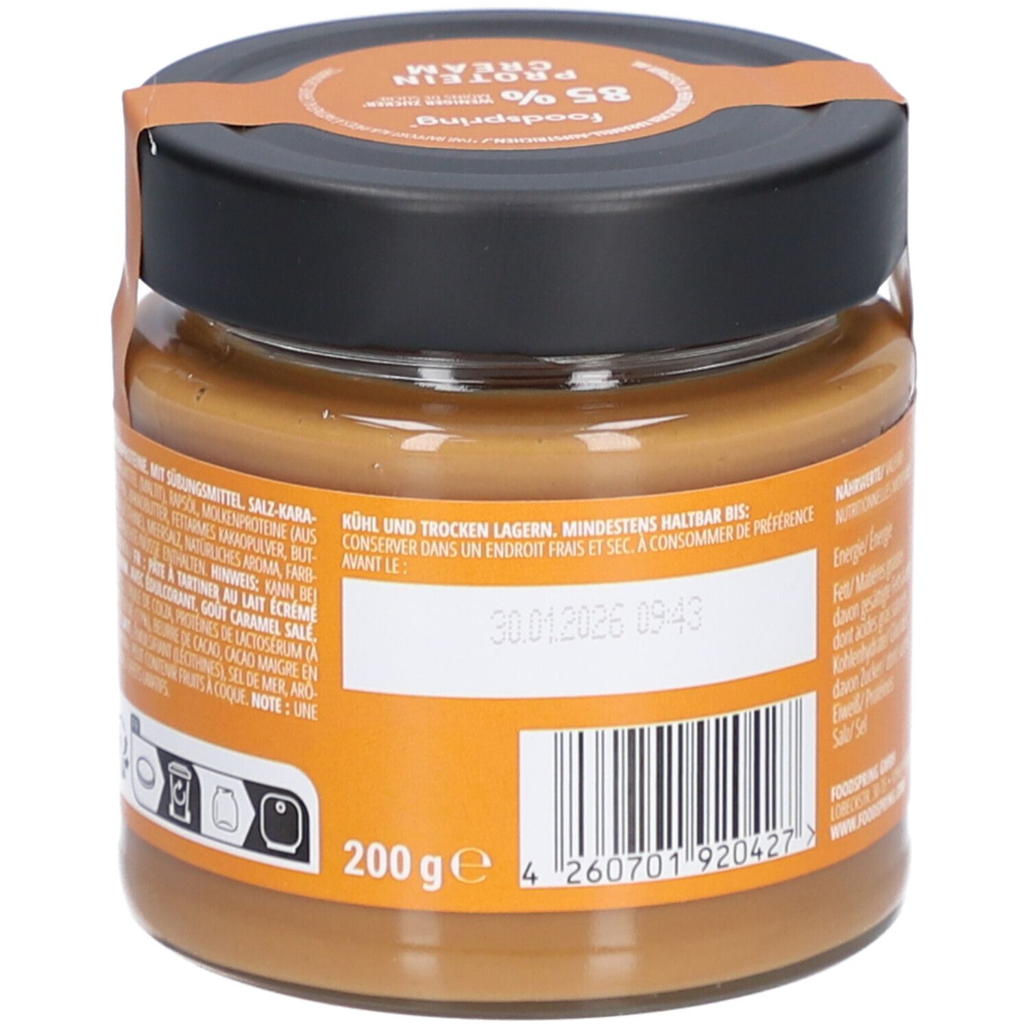 foodspring® Protein Cream Salted Caramel
